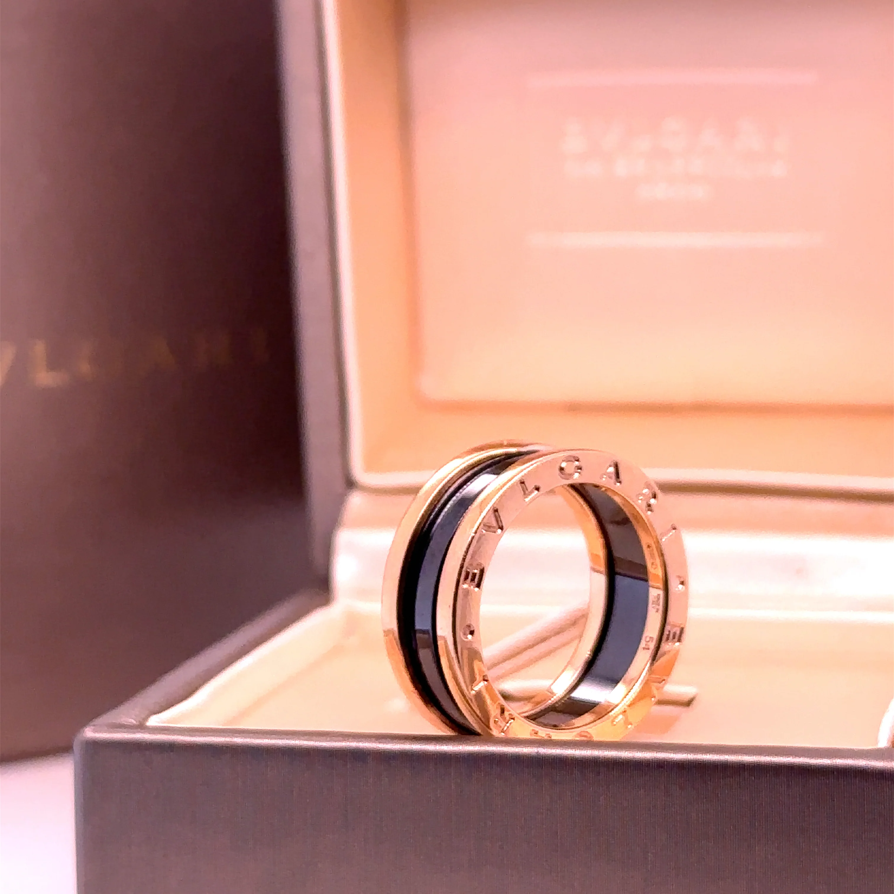 Bvlgari 18ct Rose Gold B.Zero1 Four Band Ring 8g - Image 4