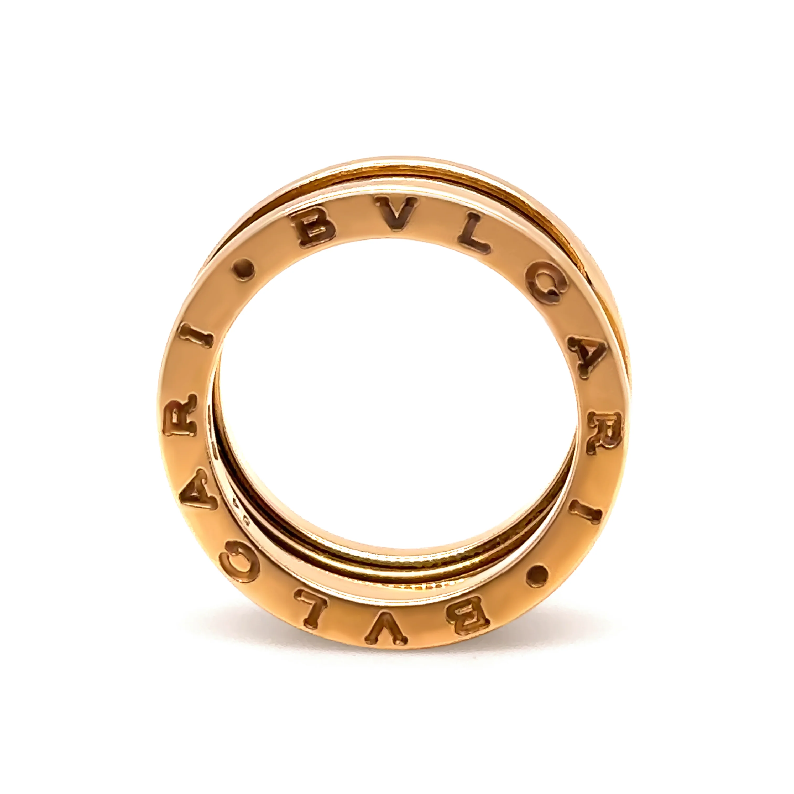 Bvlgari 18ct Yellow Gold B.Zero1 3-Band Ring 9.88g - Image 3