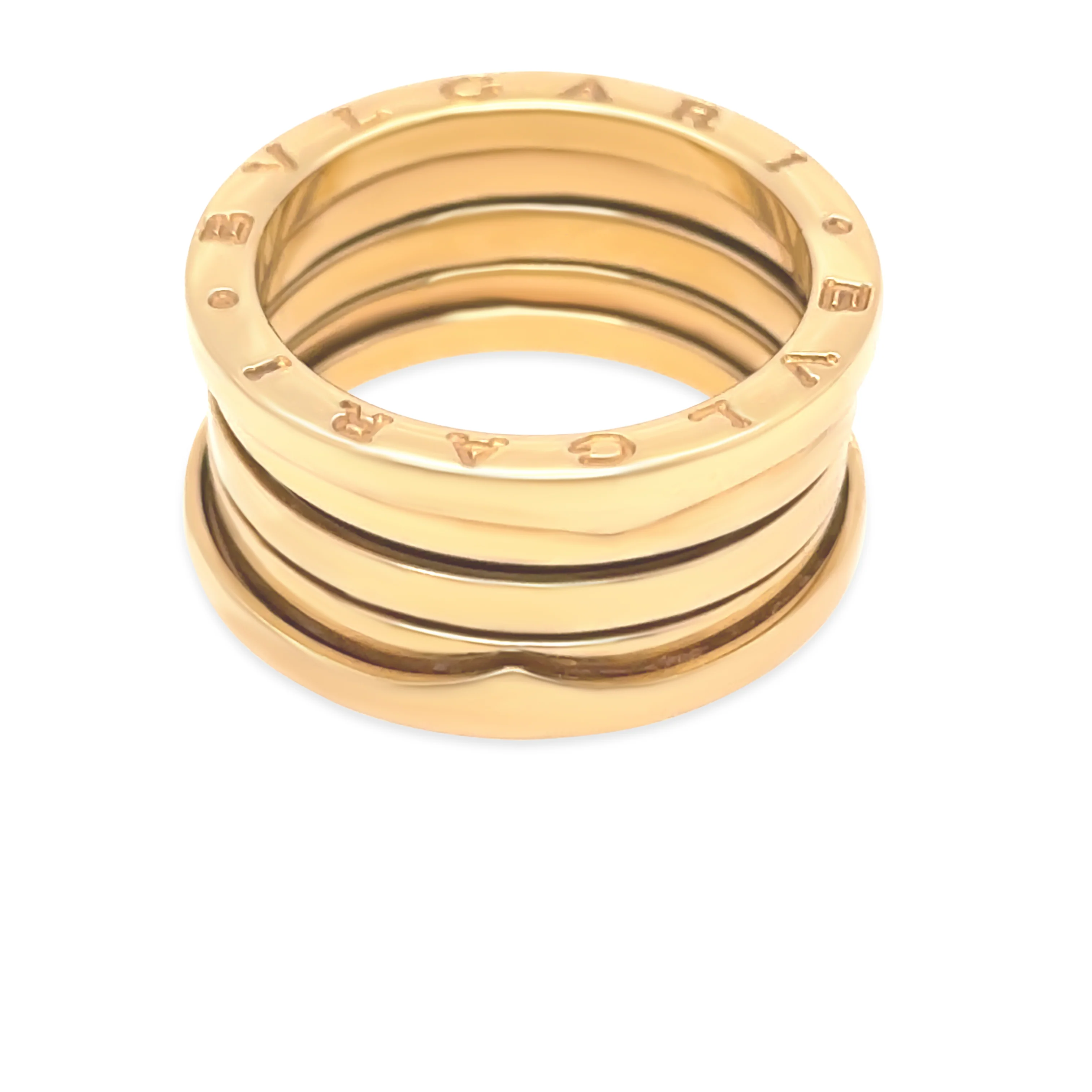 Bvlgari 18ct Yellow Gold B.Zero1 Four-Band Ring 12.19g - Image 2
