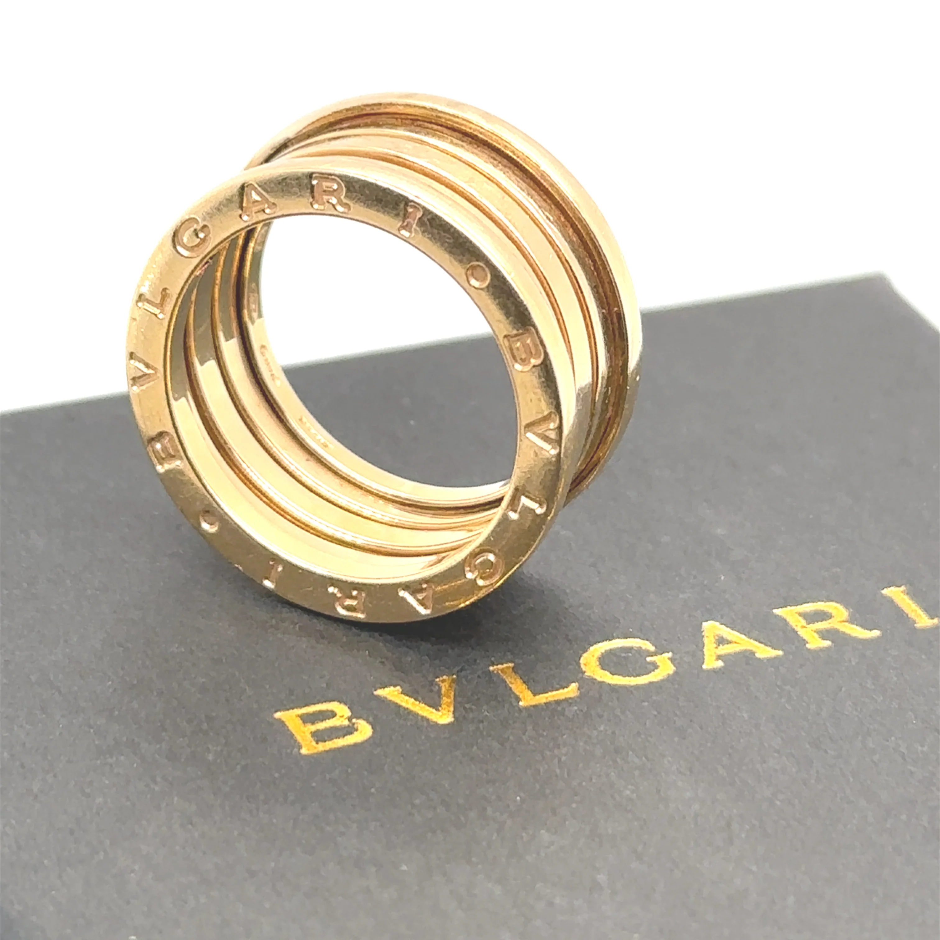 Bvlgari 18ct Yellow Gold B.Zero1 Four-Band Ring 12.19g - Image 5