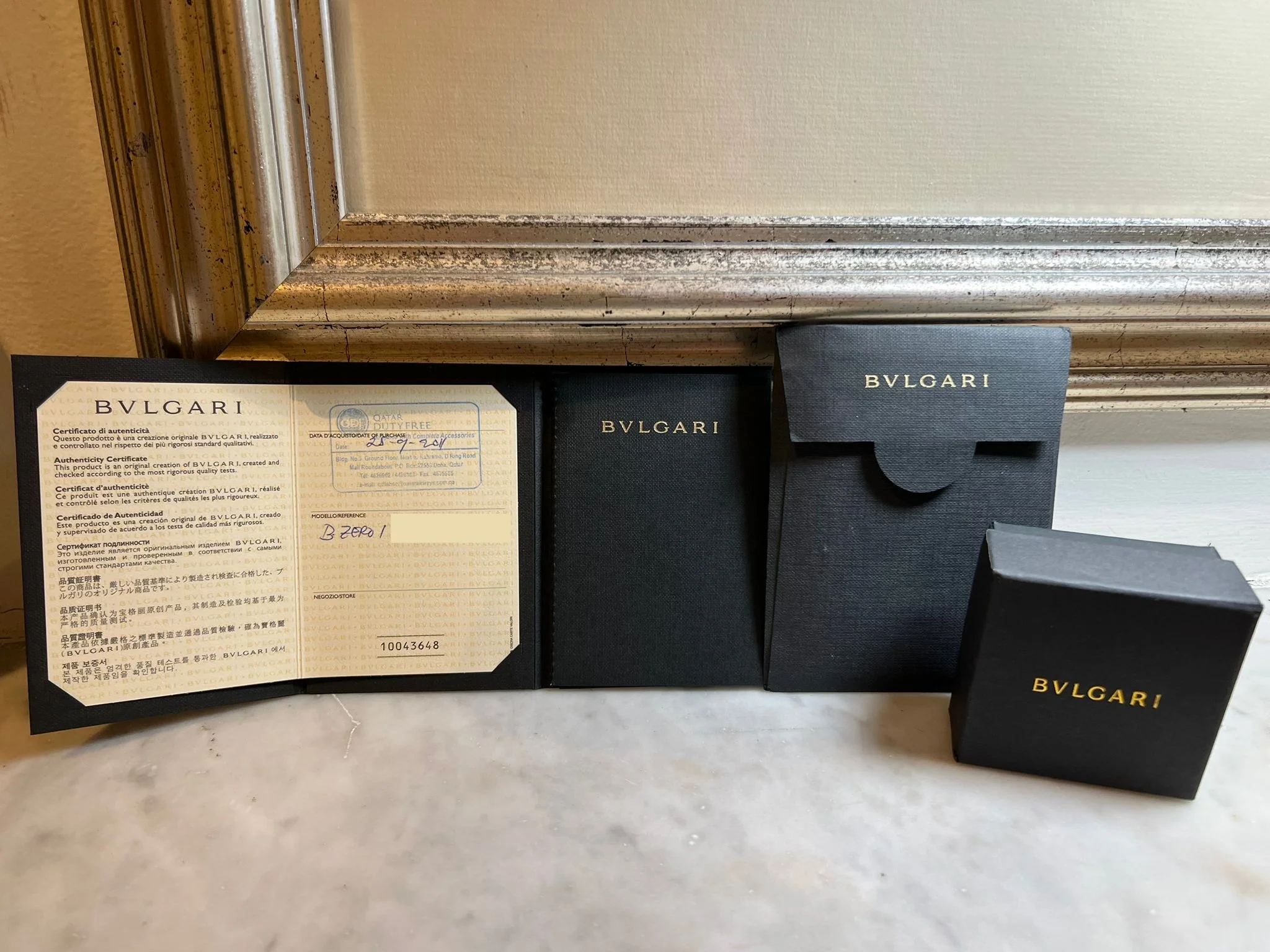 Bvlgari 18ct Yellow Gold B.Zero1 Four-Band Ring 12.19g - Image 7