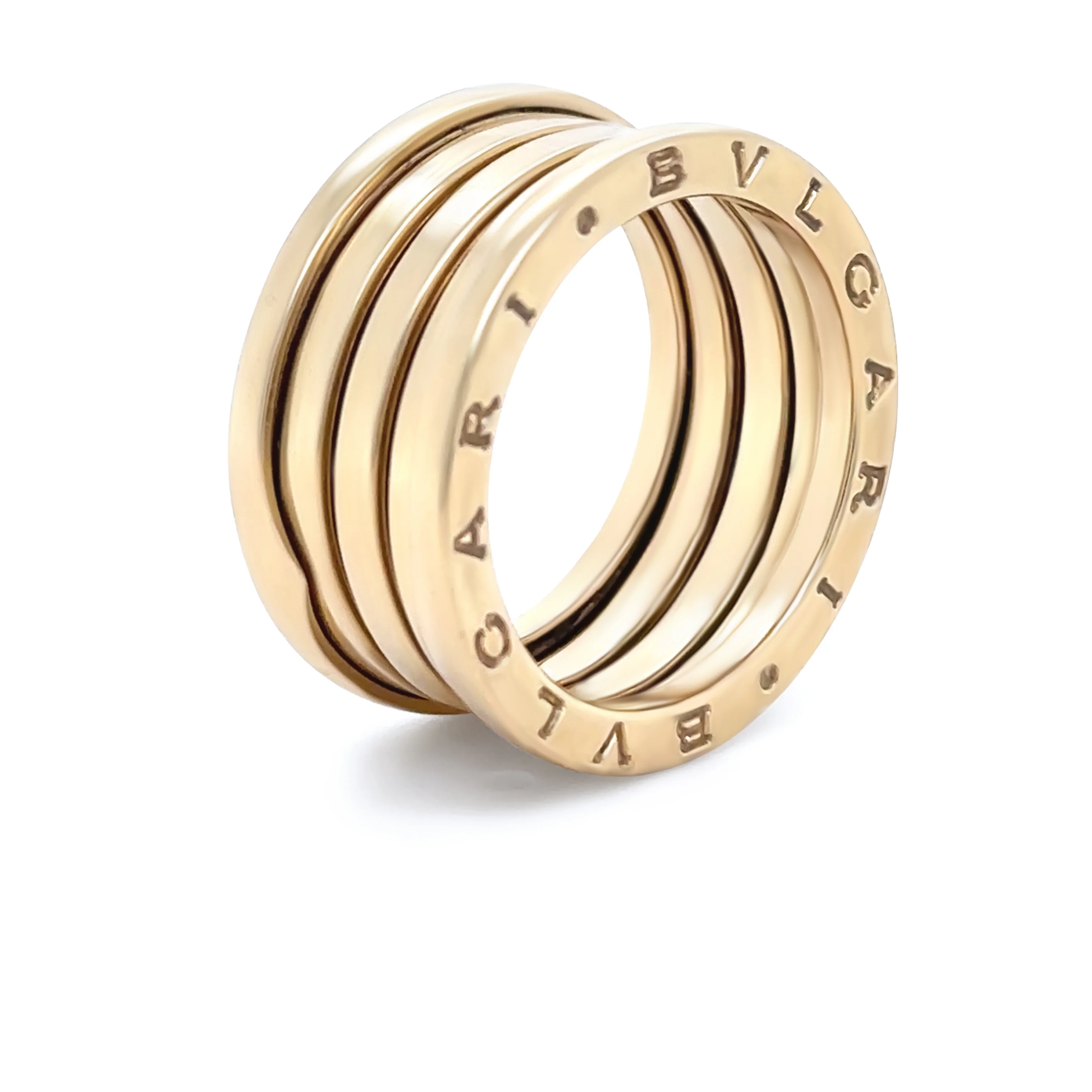 Bvlgari 18ct Yellow Gold B.Zero1 Four-Band Ring 12.32g - Image 2