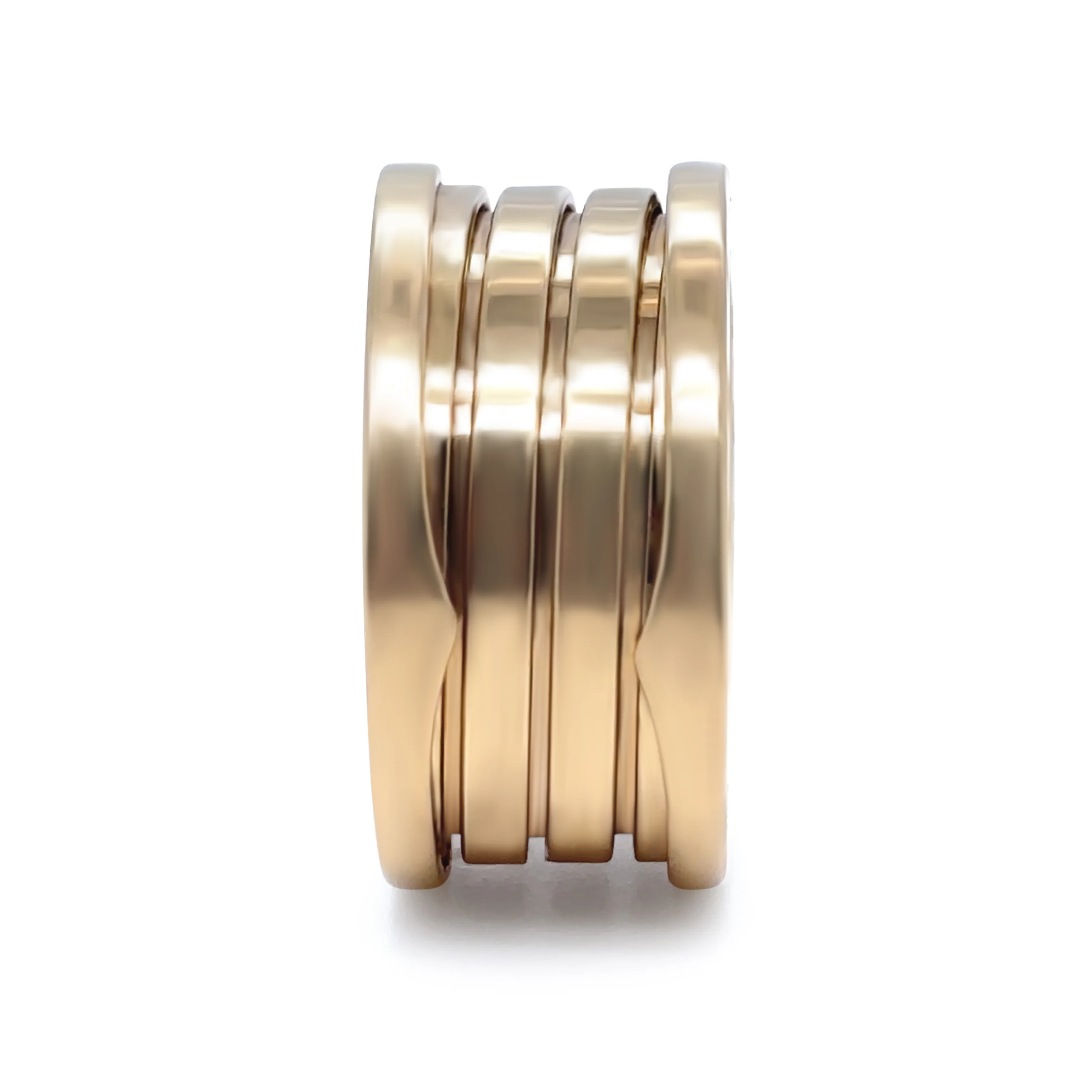 Bvlgari 18ct Yellow Gold B.Zero1 Four-Band Ring 12.32g - Image 5