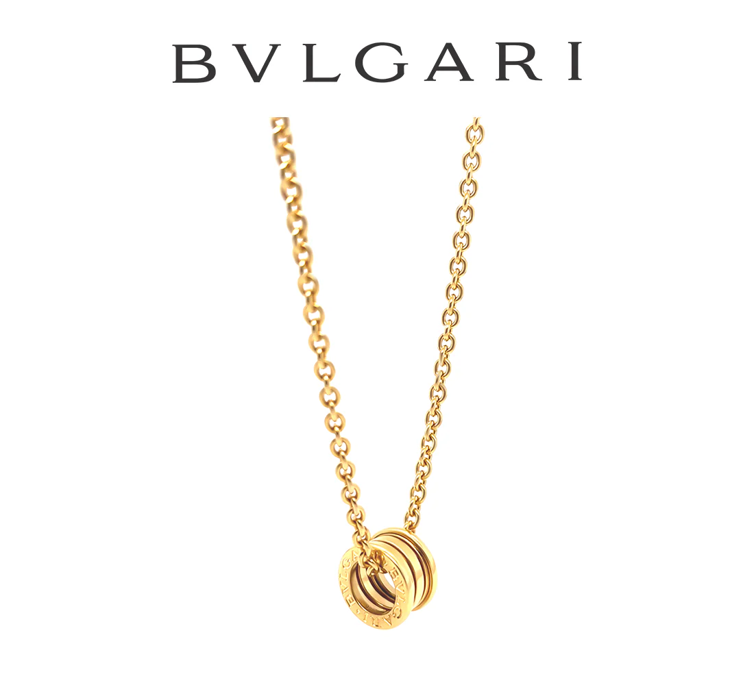 Bvlgari 18ct Yellow Gold Catene Chain Necklace with B.Zero1 Mini Pendant 37.31g