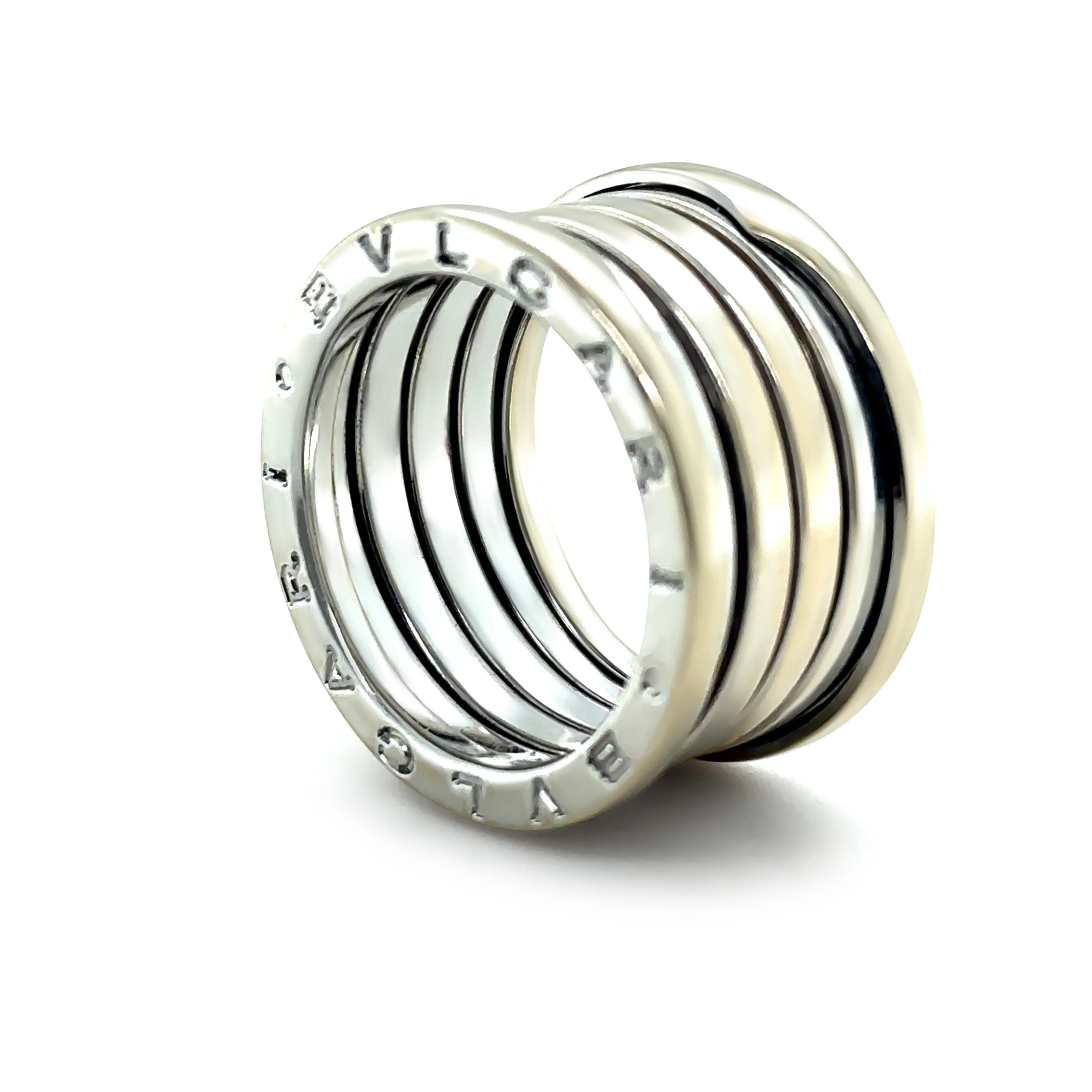 Bvlgari B.zero1 18ct White Gold 4-Band Ring 12.78g - Image 2