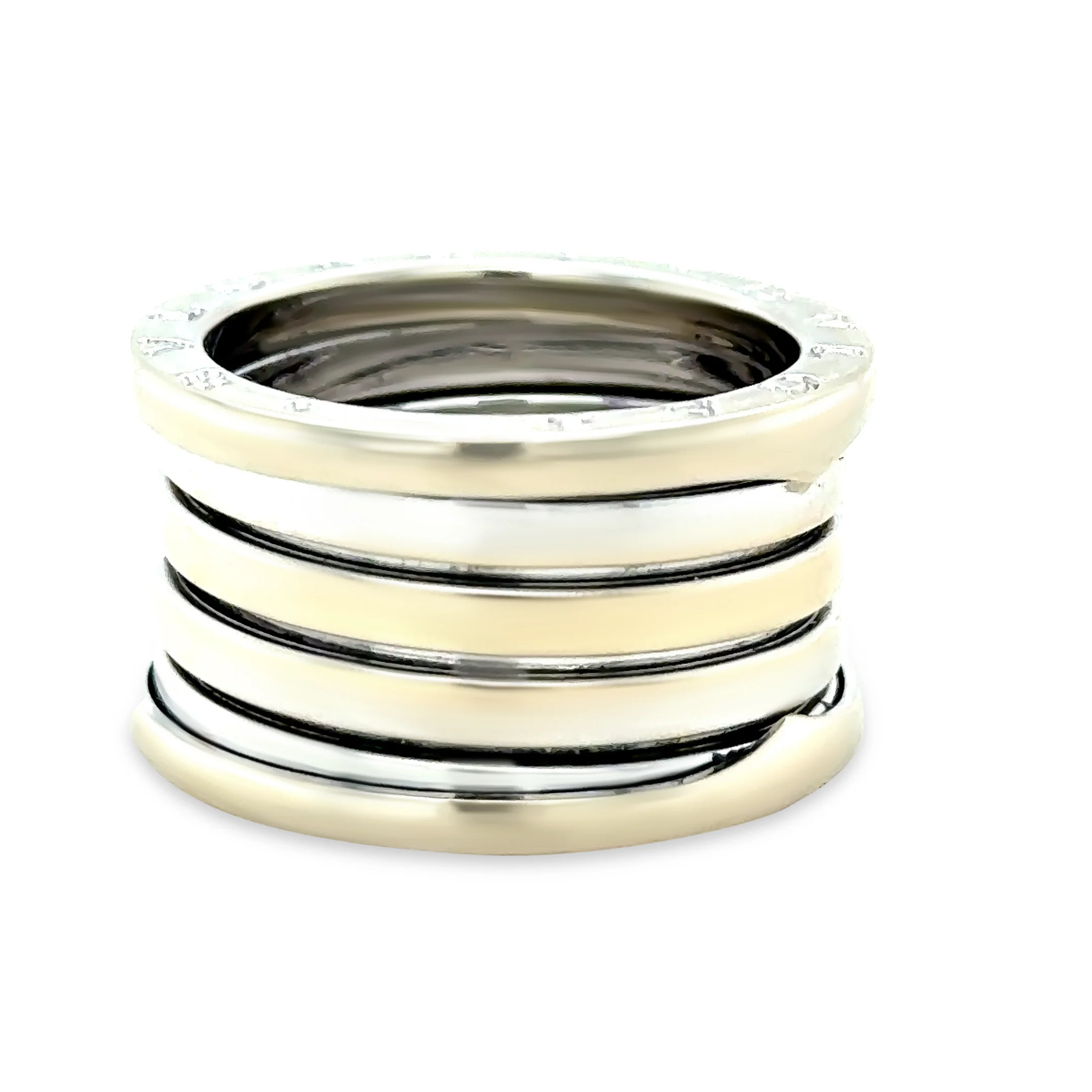 Bvlgari B.zero1 18ct White Gold 4-Band Ring 12.78g - Image 5