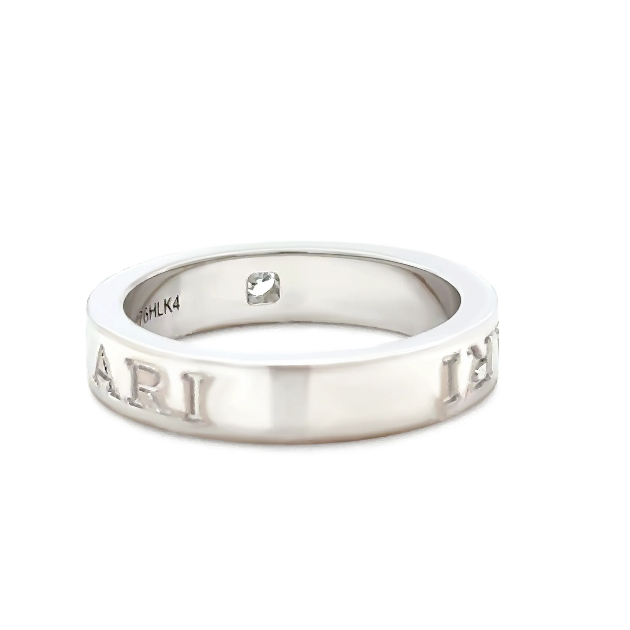 Bvlgari B.zero1 18ct White Gold Diamond Ring 0.04ct 7g - Image 3