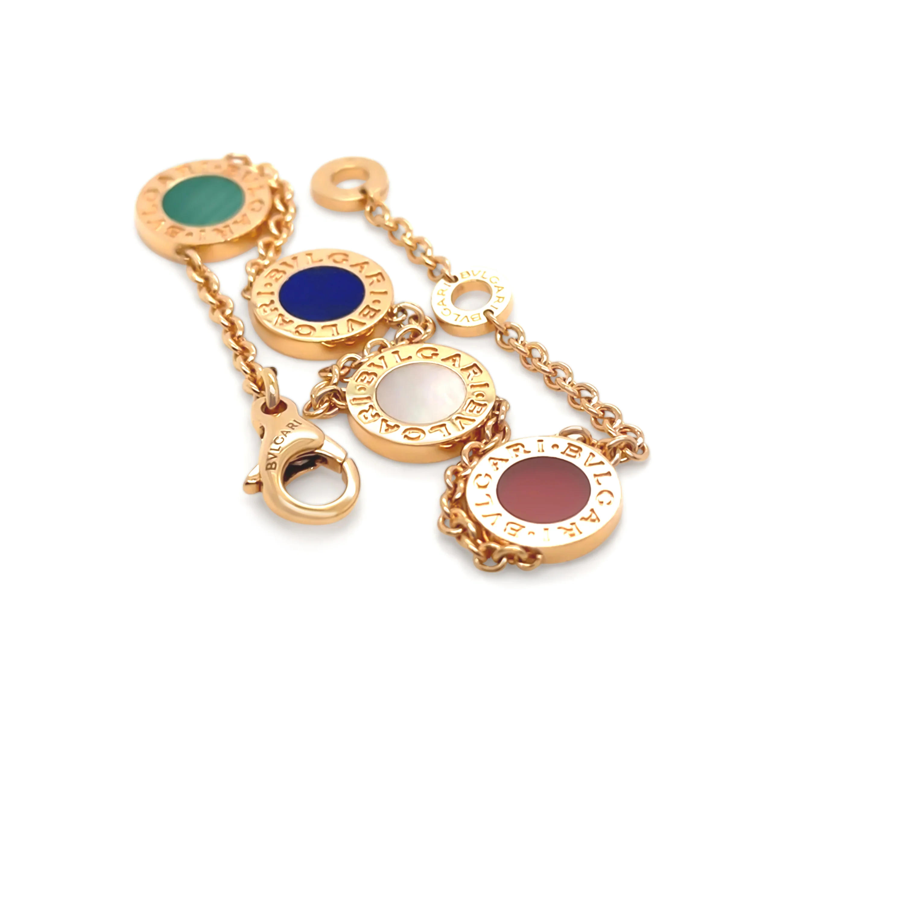 Bvlgari Bvlgari 18ct Rose Gold Multicoloured Bracelet 11g - Image 5
