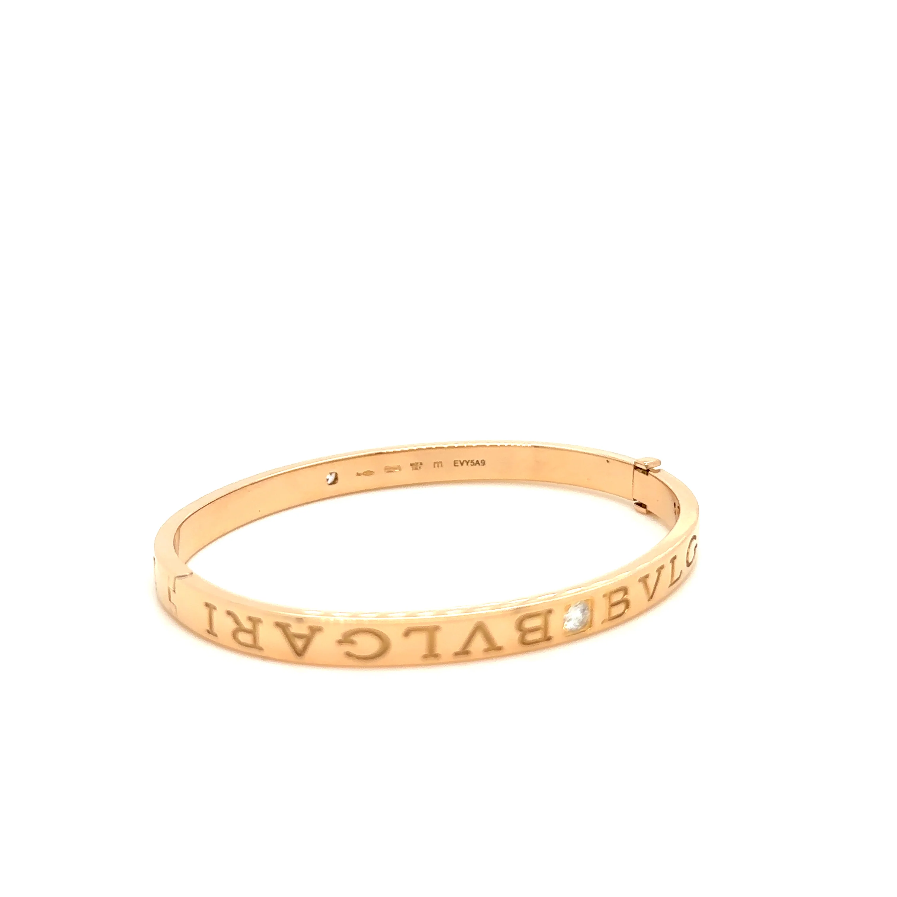 Bvlgari Bvlgari Rose Gold Bracelet 0.26ct - Image 3