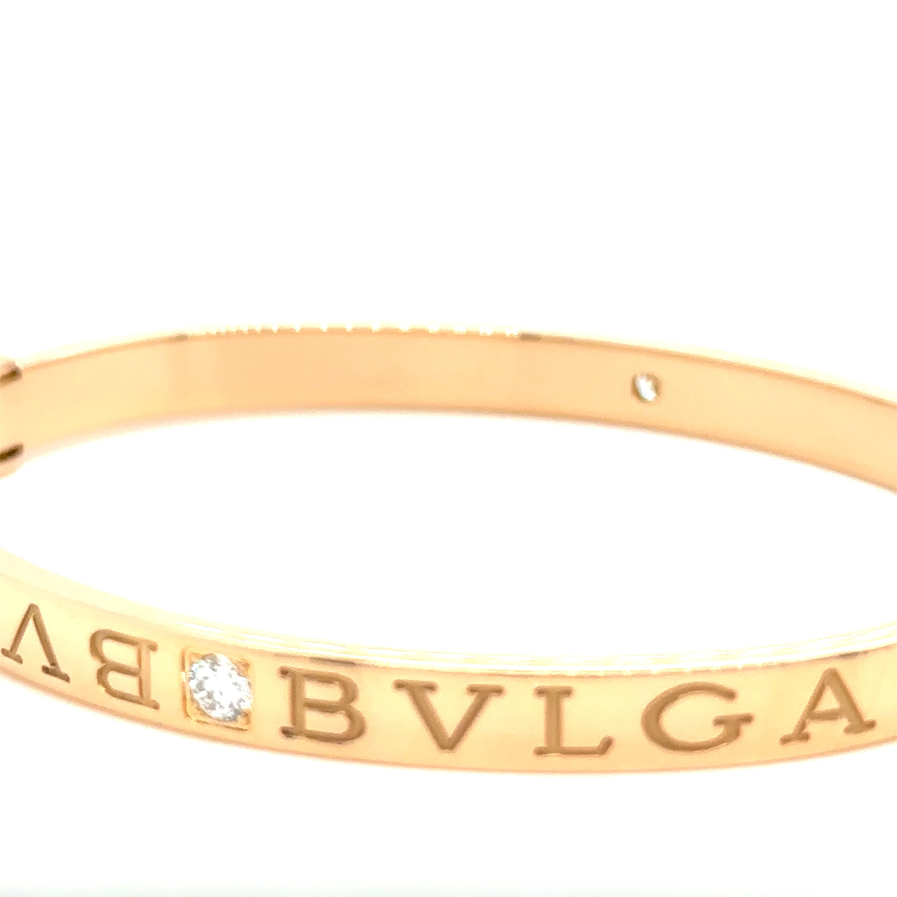Bvlgari Bvlgari Rose Gold Bracelet 0.26ct - Image 5