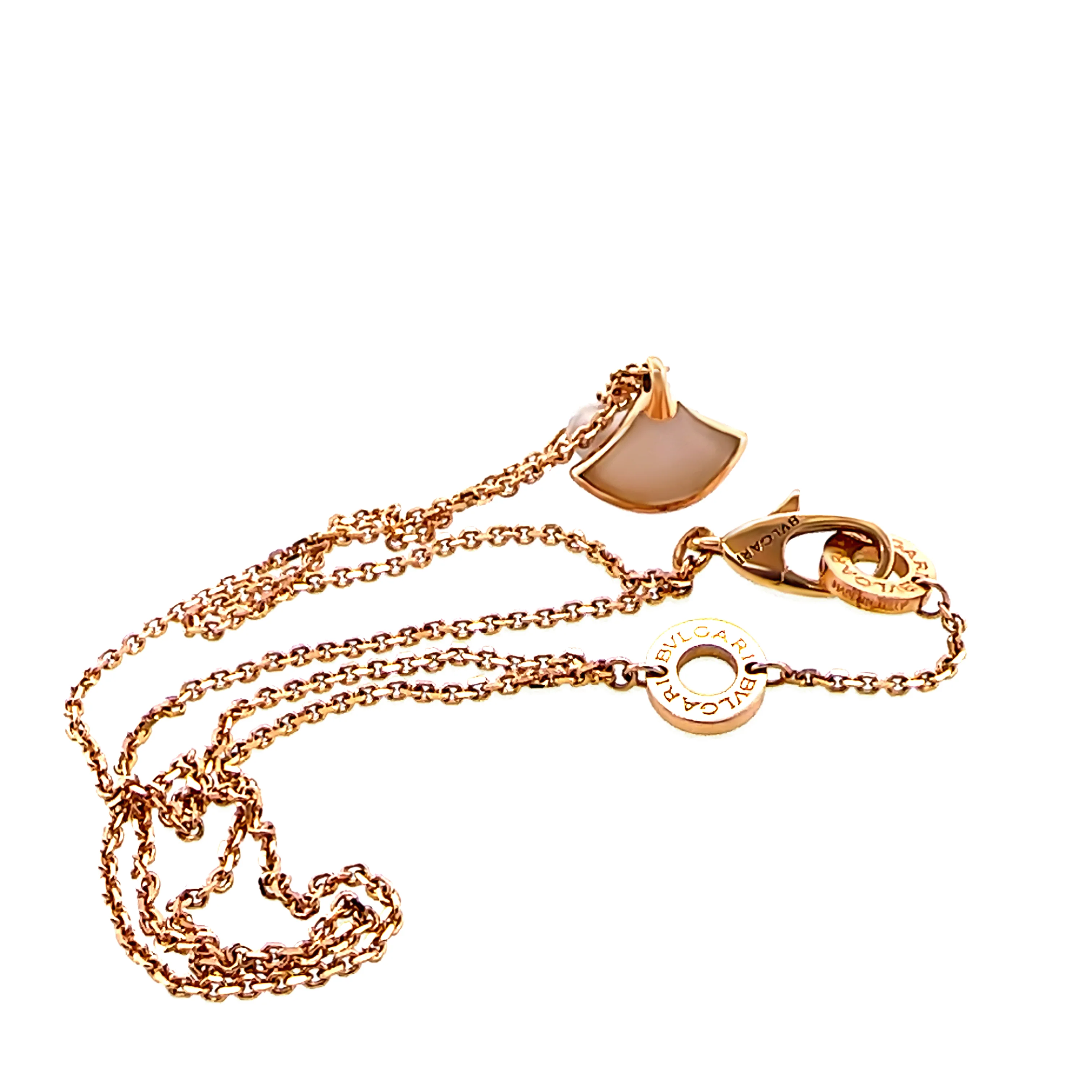 Bvlgari Divas’ Dream 18ct Rose Gold Mother-of-Pearl Bracelet 3.93g - Image 4