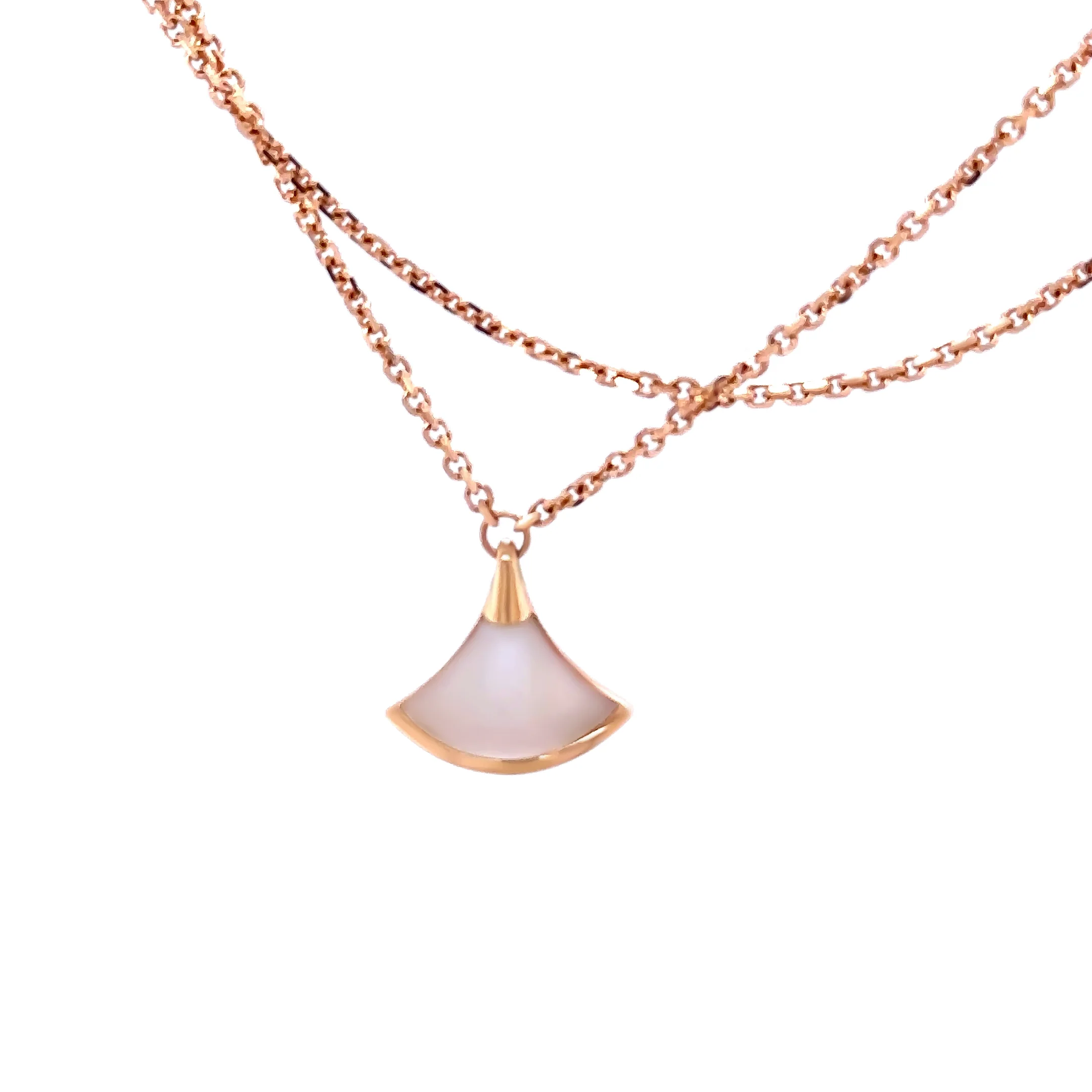 Bvlgari Divas’ Dream 18ct Rose Gold Mother-of-Pearl Bracelet 3.93g - Image 6