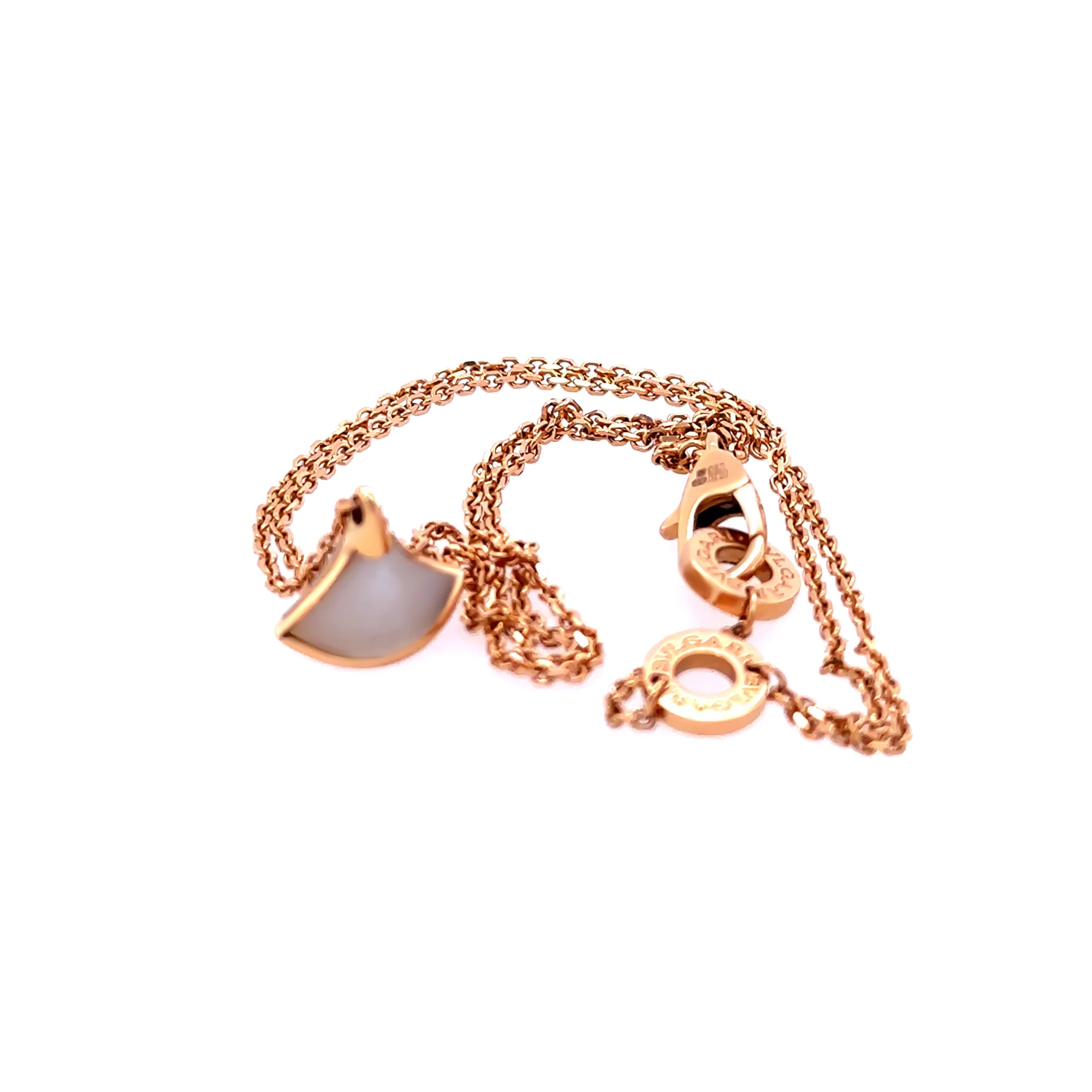 Bvlgari Divas’ Dream 18ct Rose Gold Mother-of-Pearl Bracelet 3.93g - Image 7