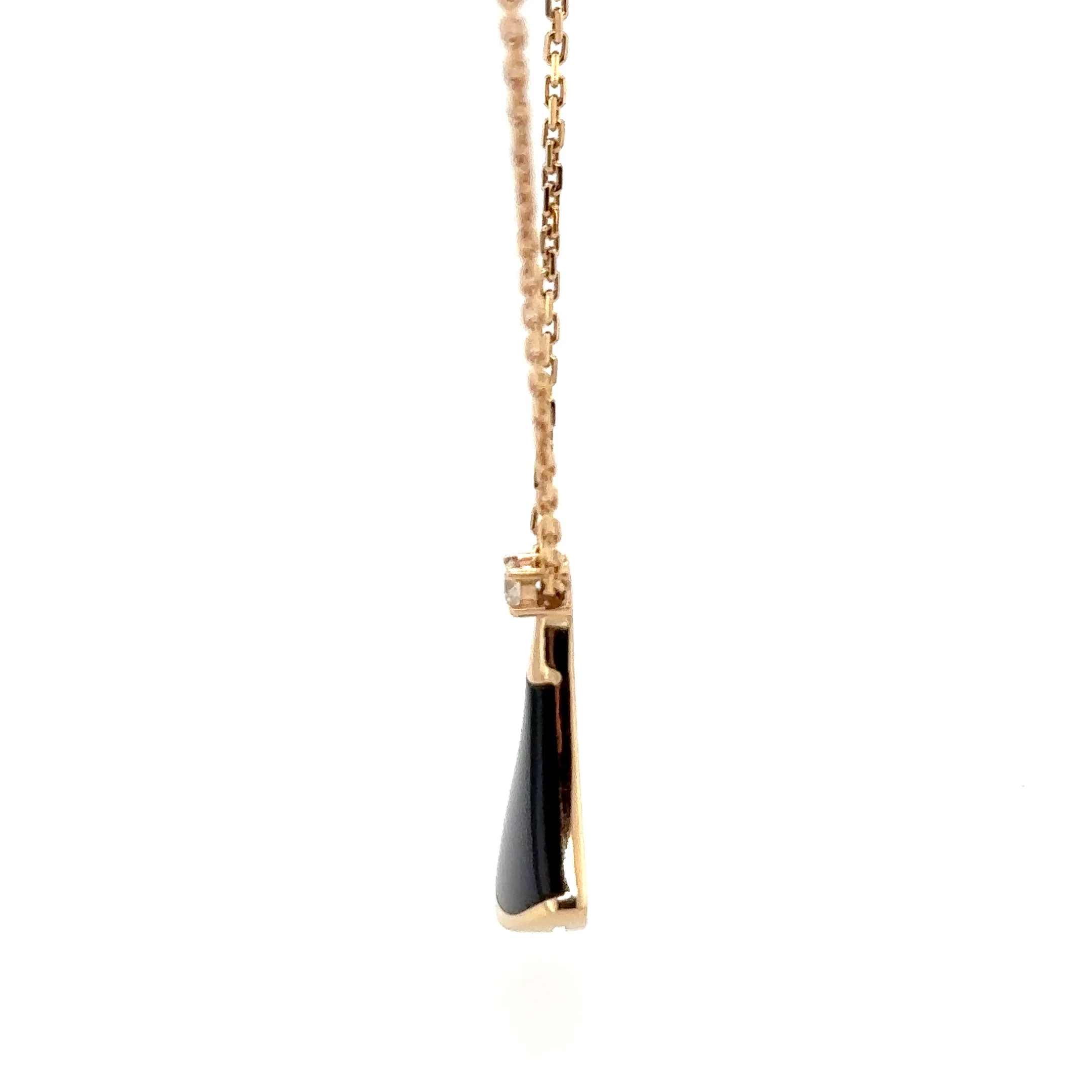 Bvlgari Divas’ Dream Onyx & Diamond Pendant 0.03ct - Image 8