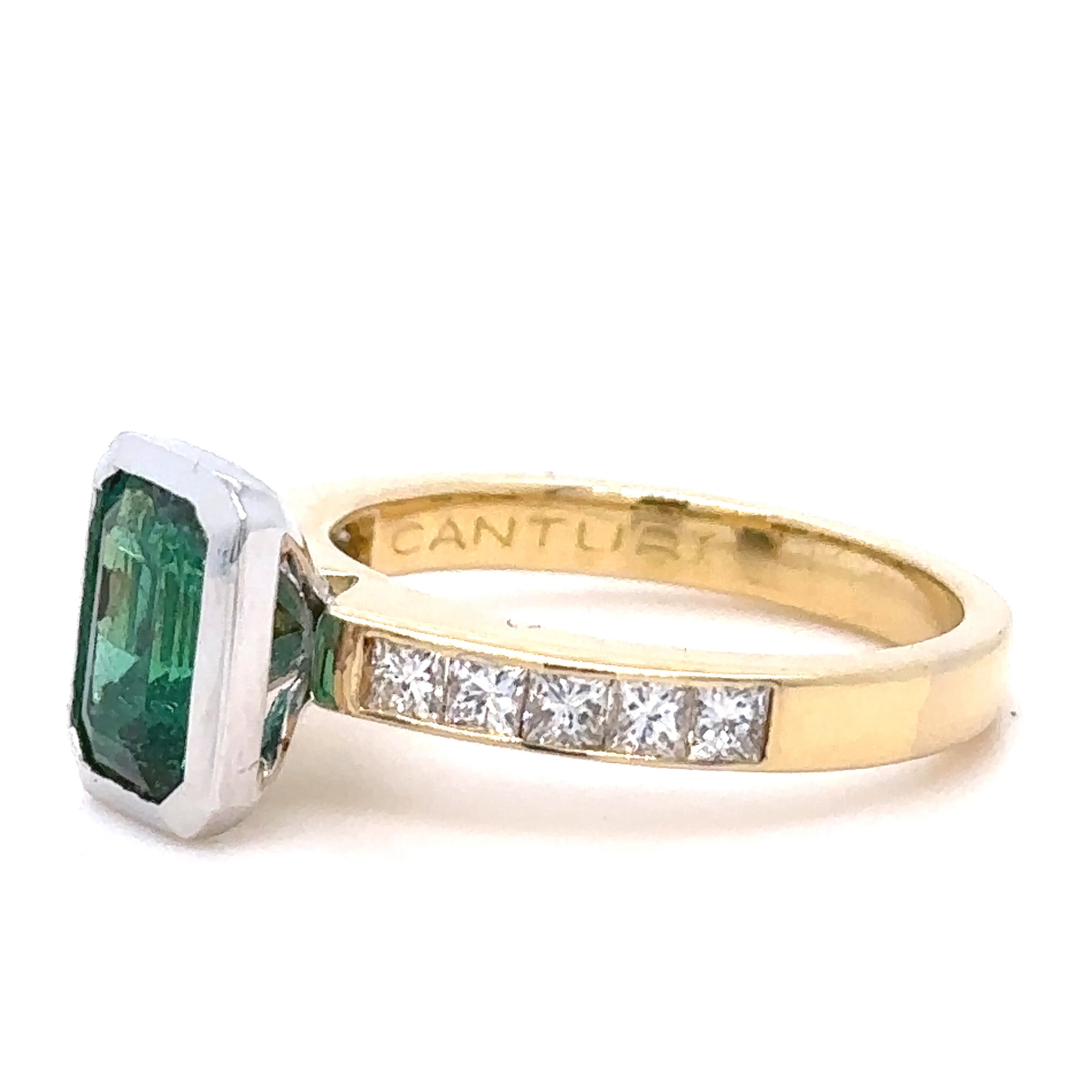 Canturi Zambian Emerald Ring 1.35ct - Image 6