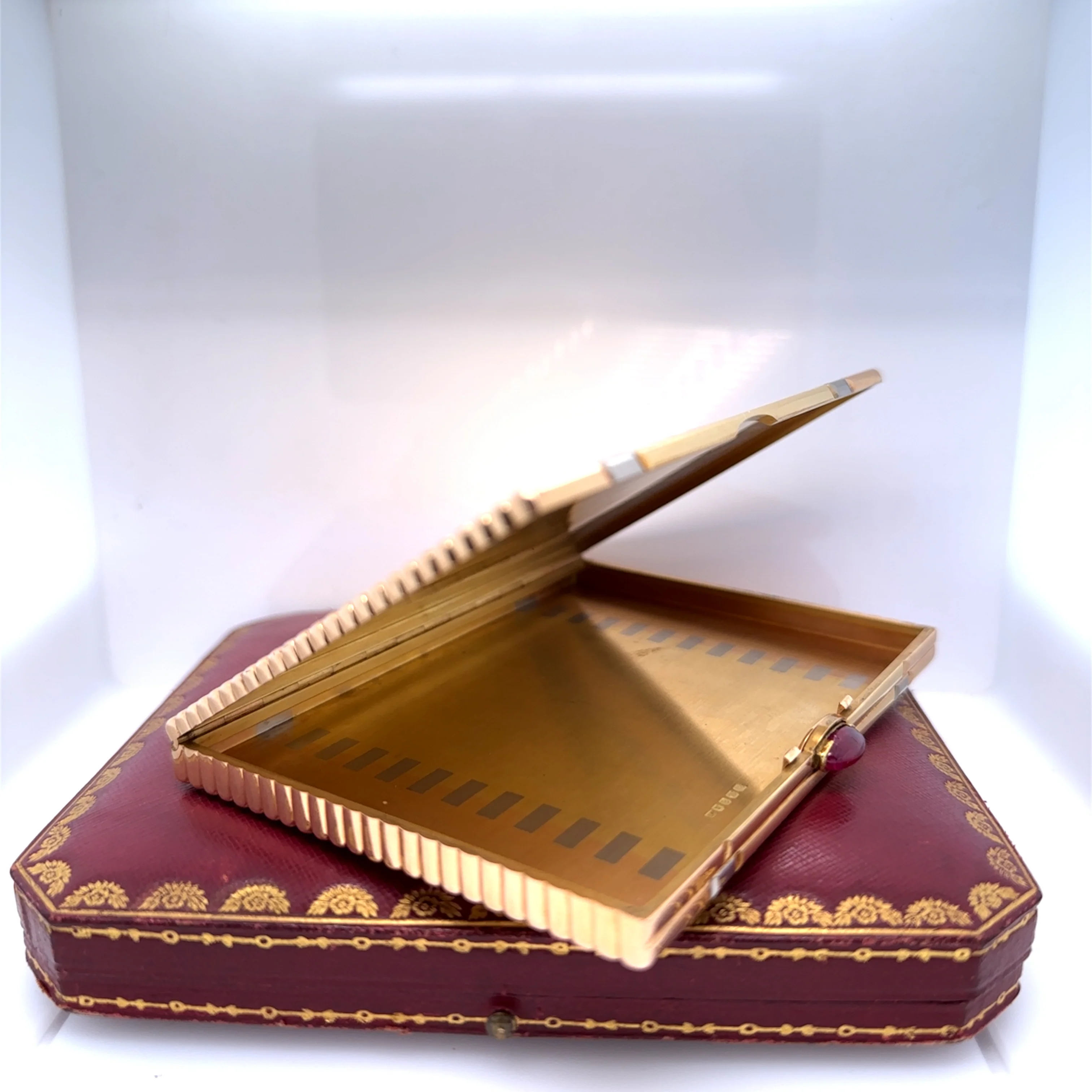 Cartier 18ct Gold and Ruby Cigarette Case 245.18g - Image 11