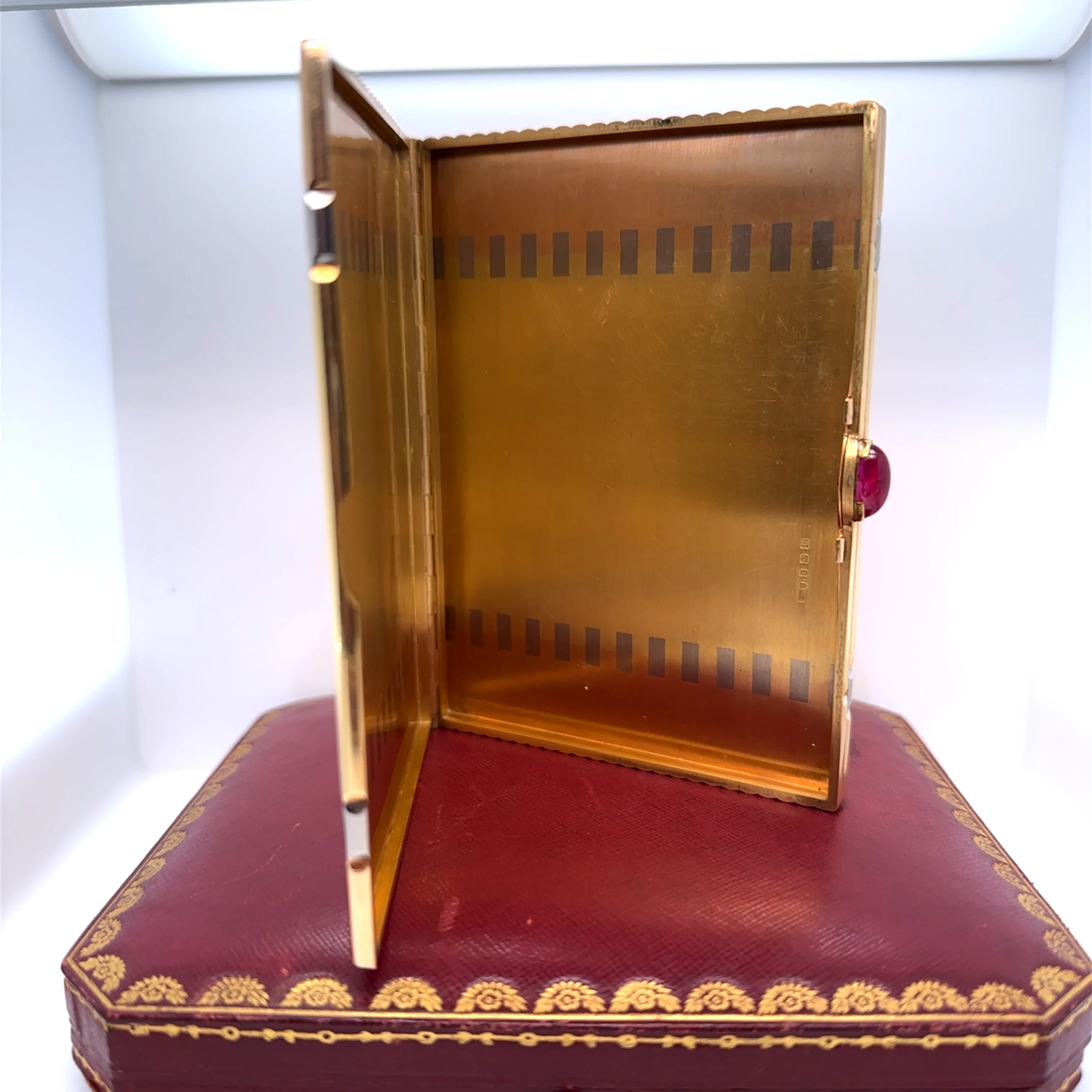 Cartier 18ct Gold and Ruby Cigarette Case 245.18g - Image 12