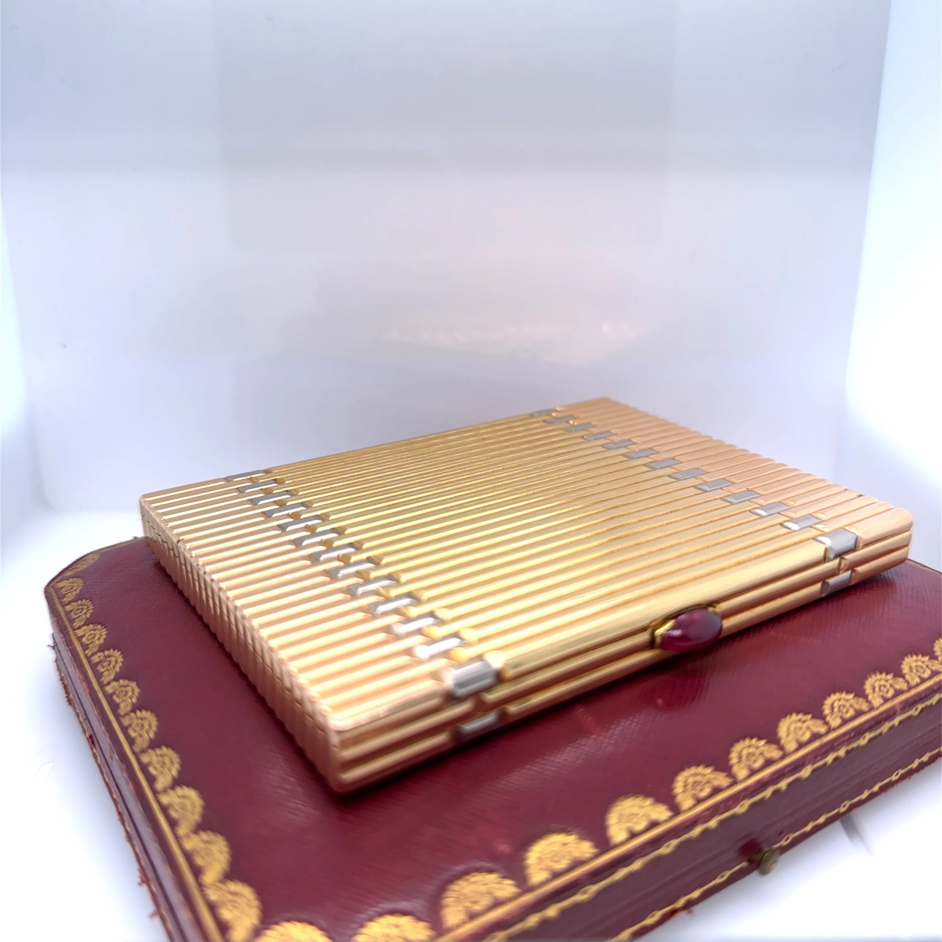 Cartier 18ct Gold and Ruby Cigarette Case 245.18g - Image 5