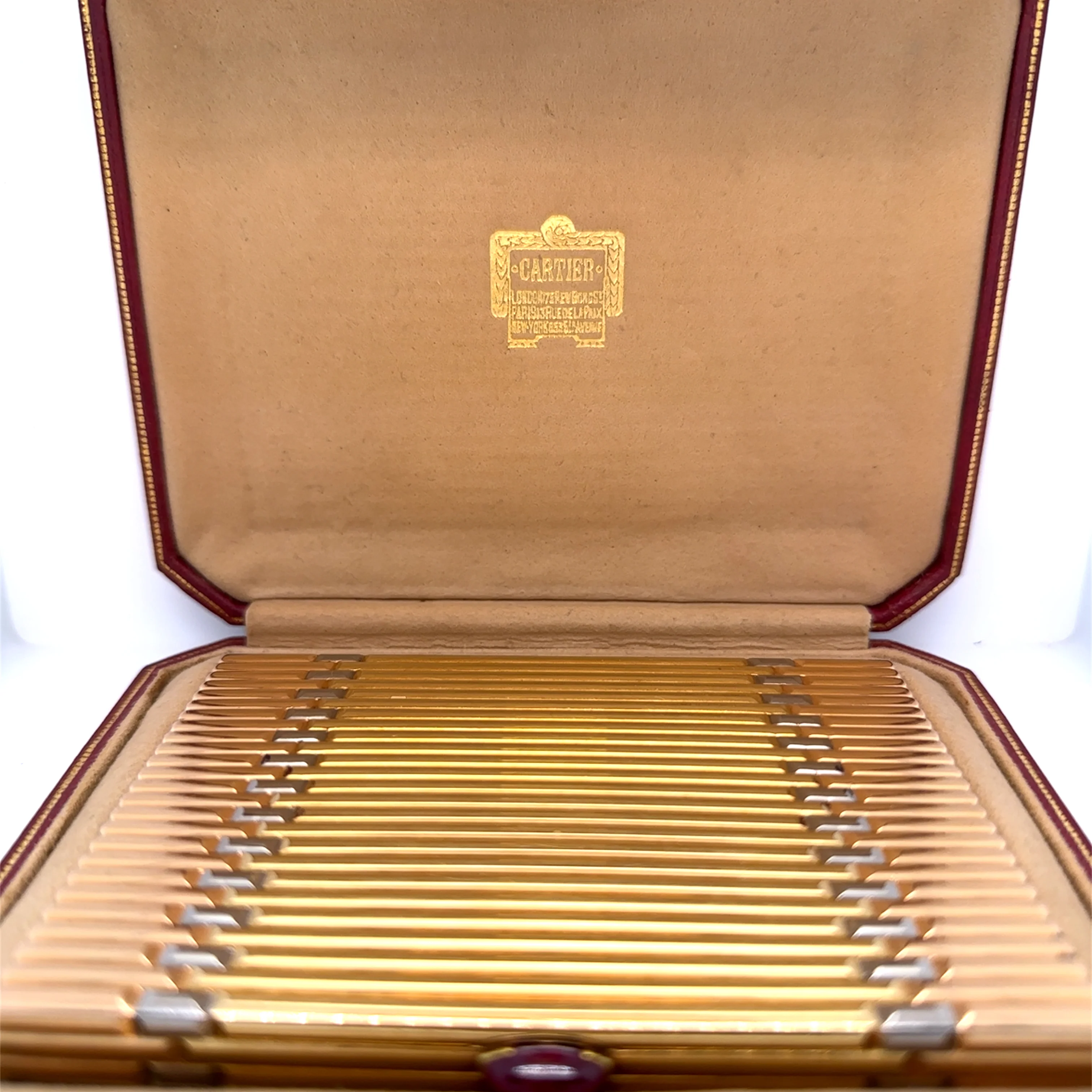 Cartier 18ct Gold and Ruby Cigarette Case 245.18g - Image 6