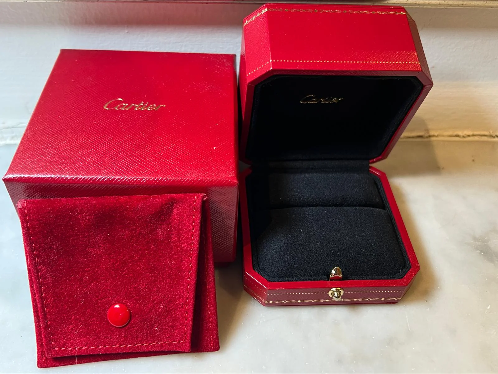 Cartier 18ct Rose Gold Love Classic Pavé Diamond Ring 0.70ct - Image 11