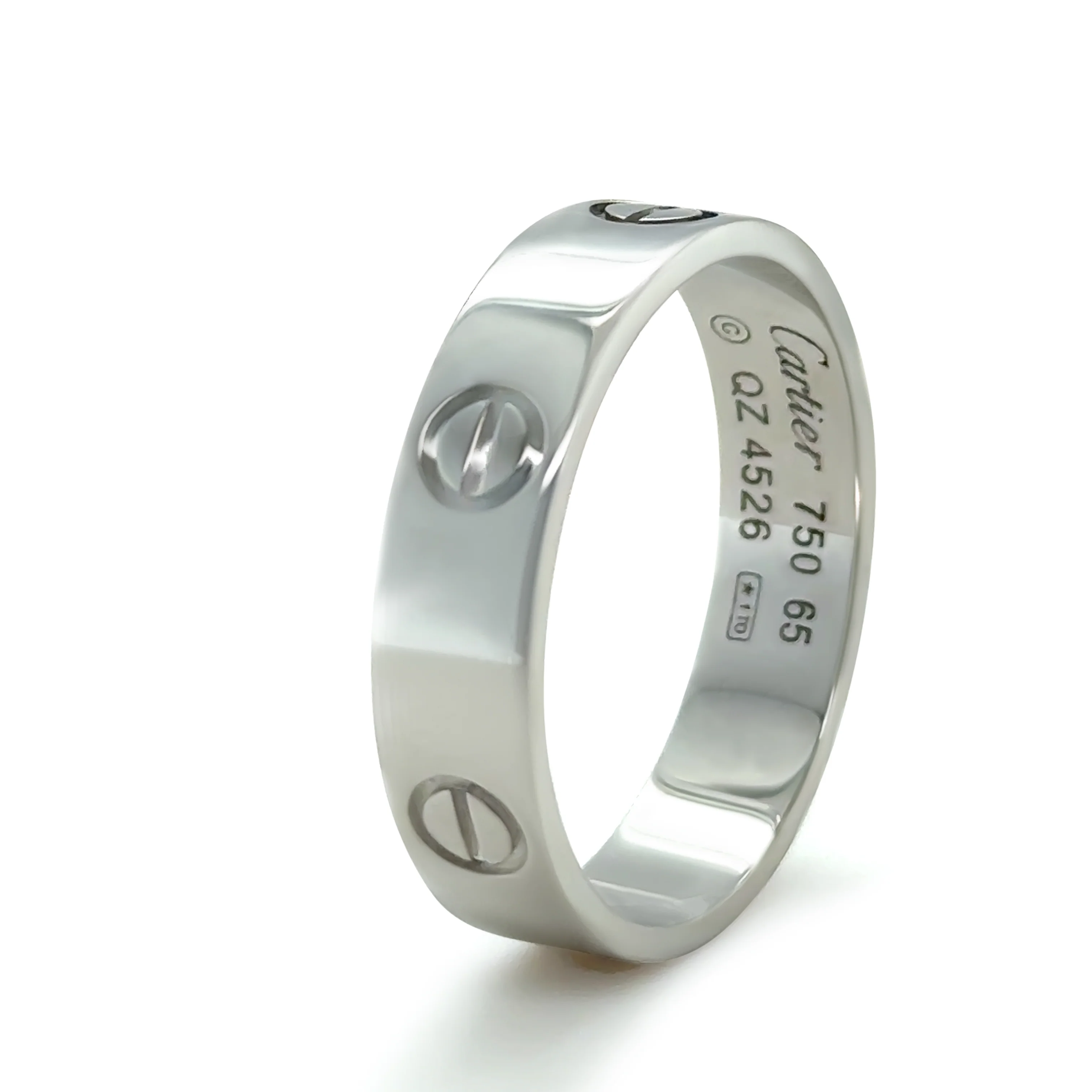 Cartier 18ct White Gold Love Ring 7.36g - Image 2