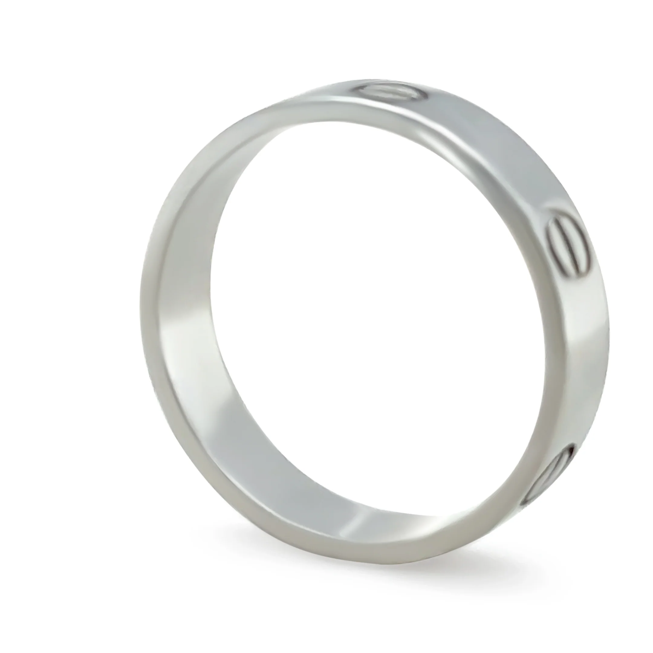 Cartier 18ct White Gold Love Ring 7.36g - Image 4