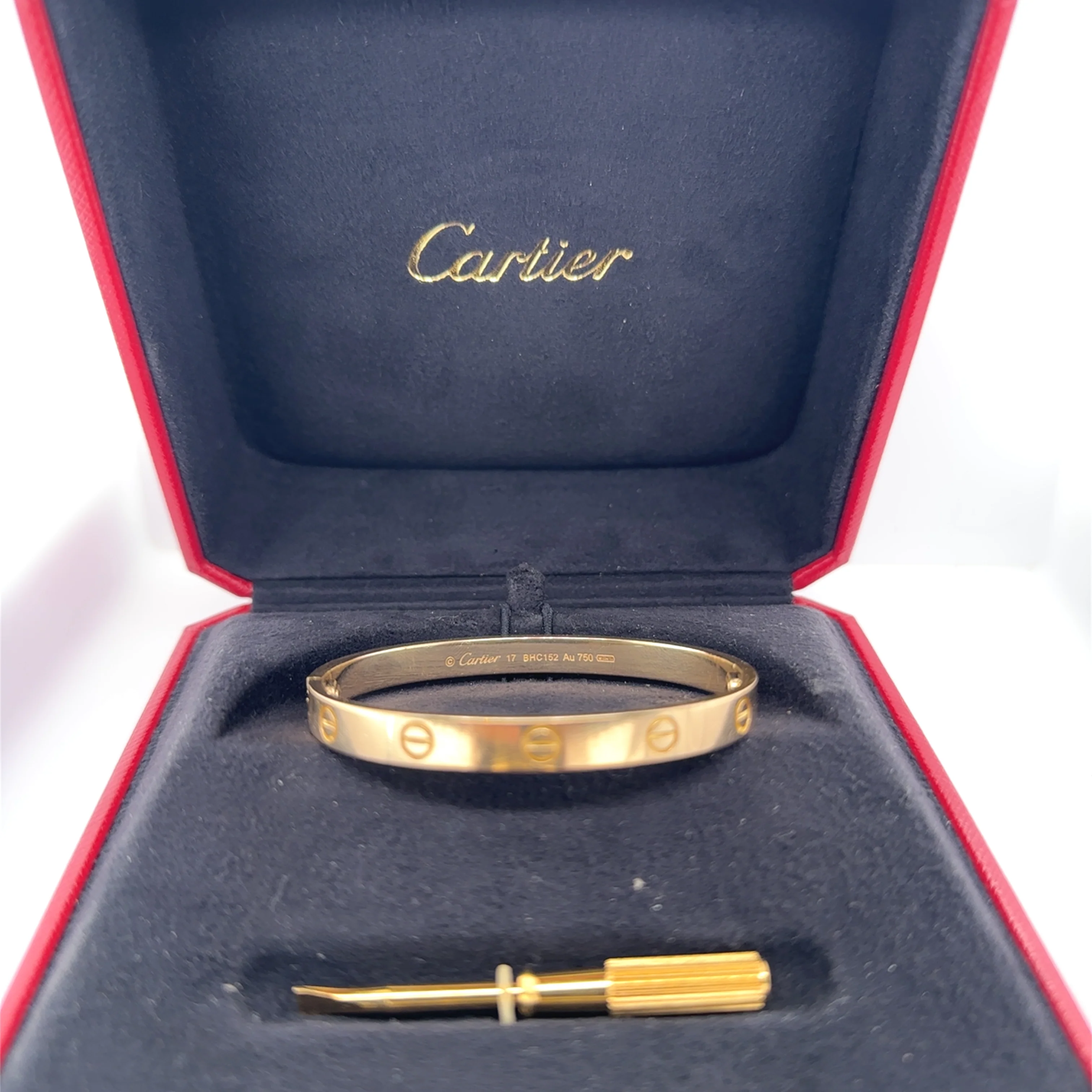 Cartier 18ct Yellow Gold Love Bracelet 31.72g - Image 11