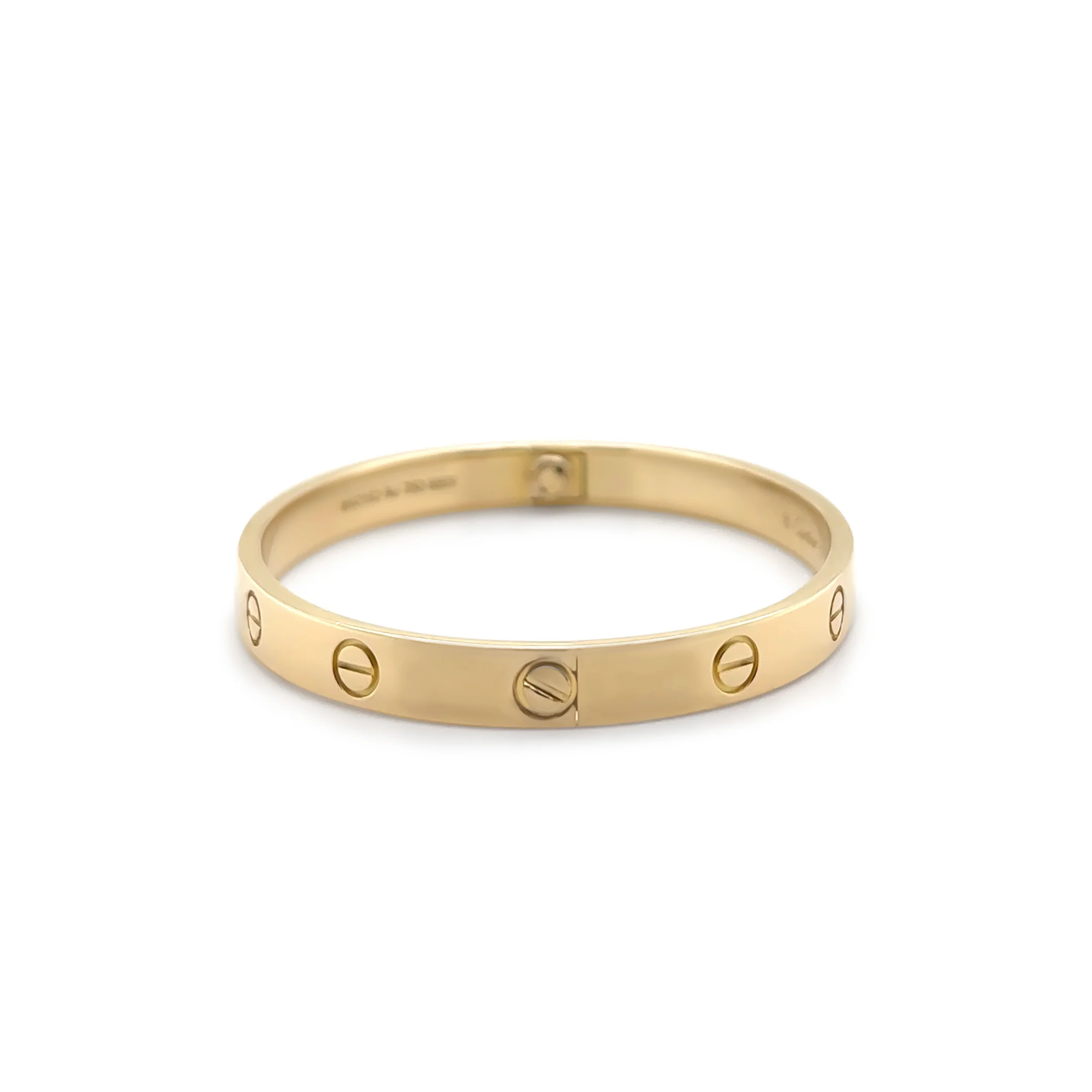 Cartier 18ct Yellow Gold Love Bracelet 31.72g - Image 4