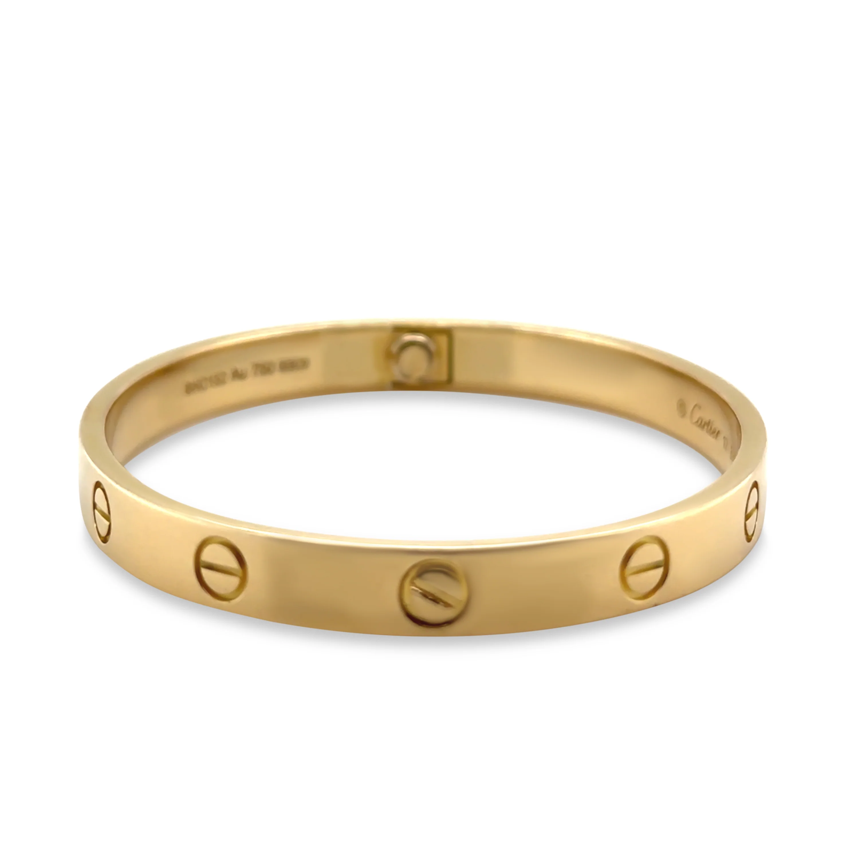 Cartier 18ct Yellow Gold Love Bracelet 31.72g - Image 8