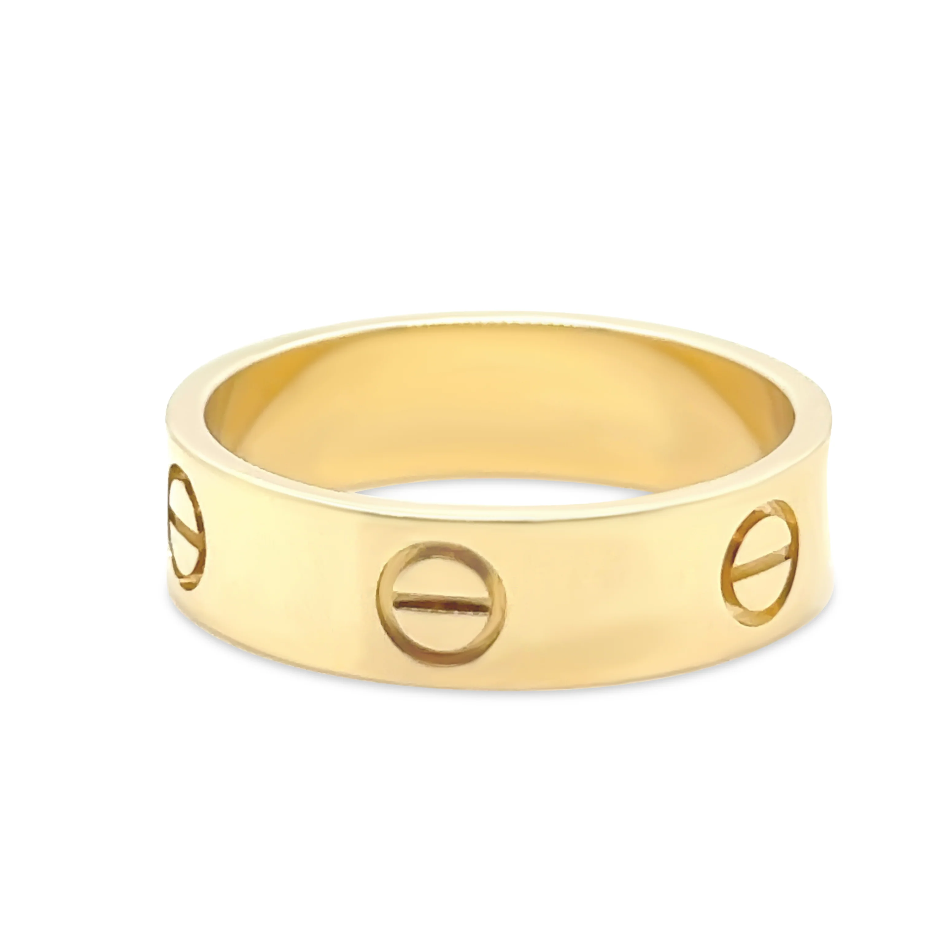 Cartier 18ct Yellow Gold Love Ring 6.55g - Image 4
