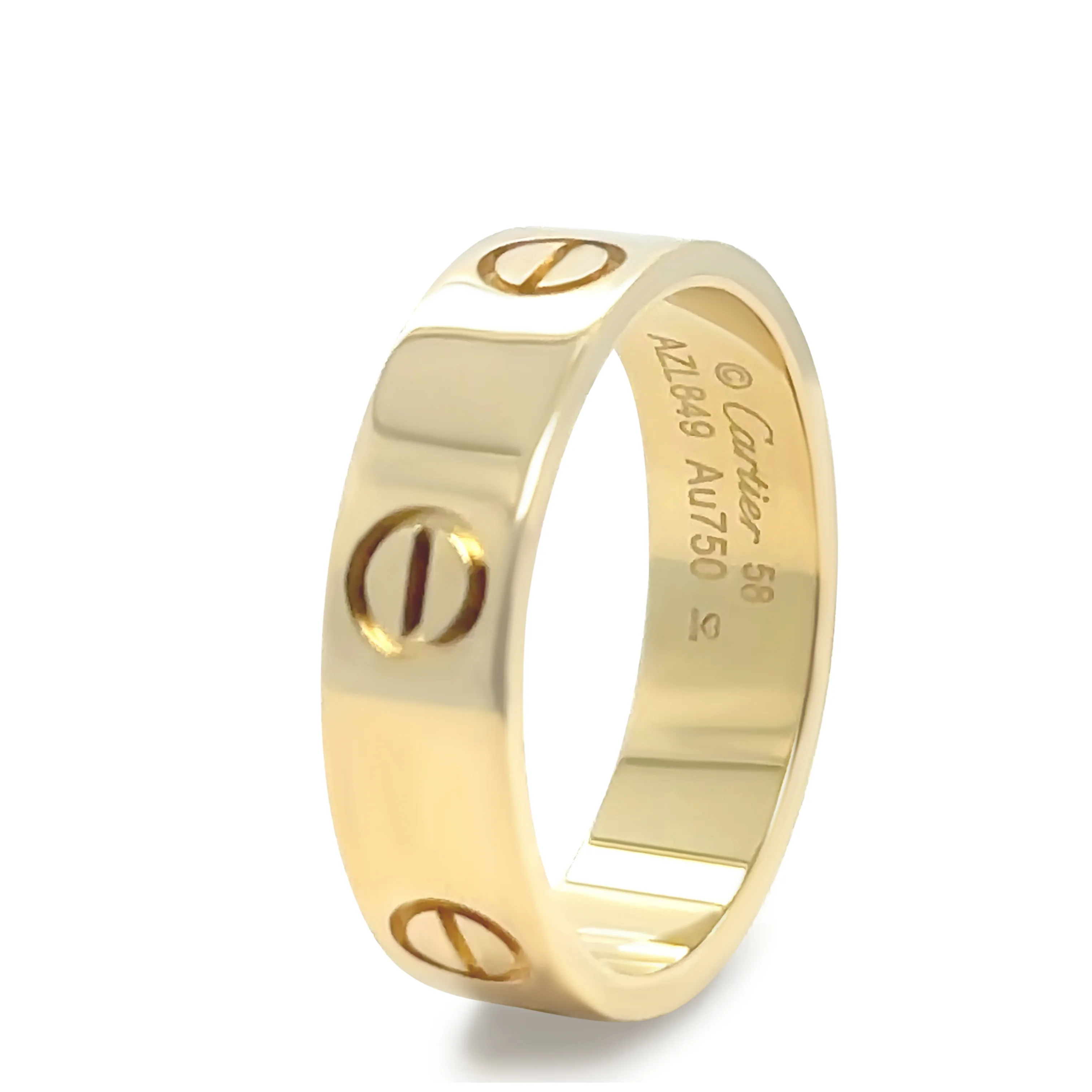 Cartier 18ct Yellow Gold Love Ring 6.55g - Image 6