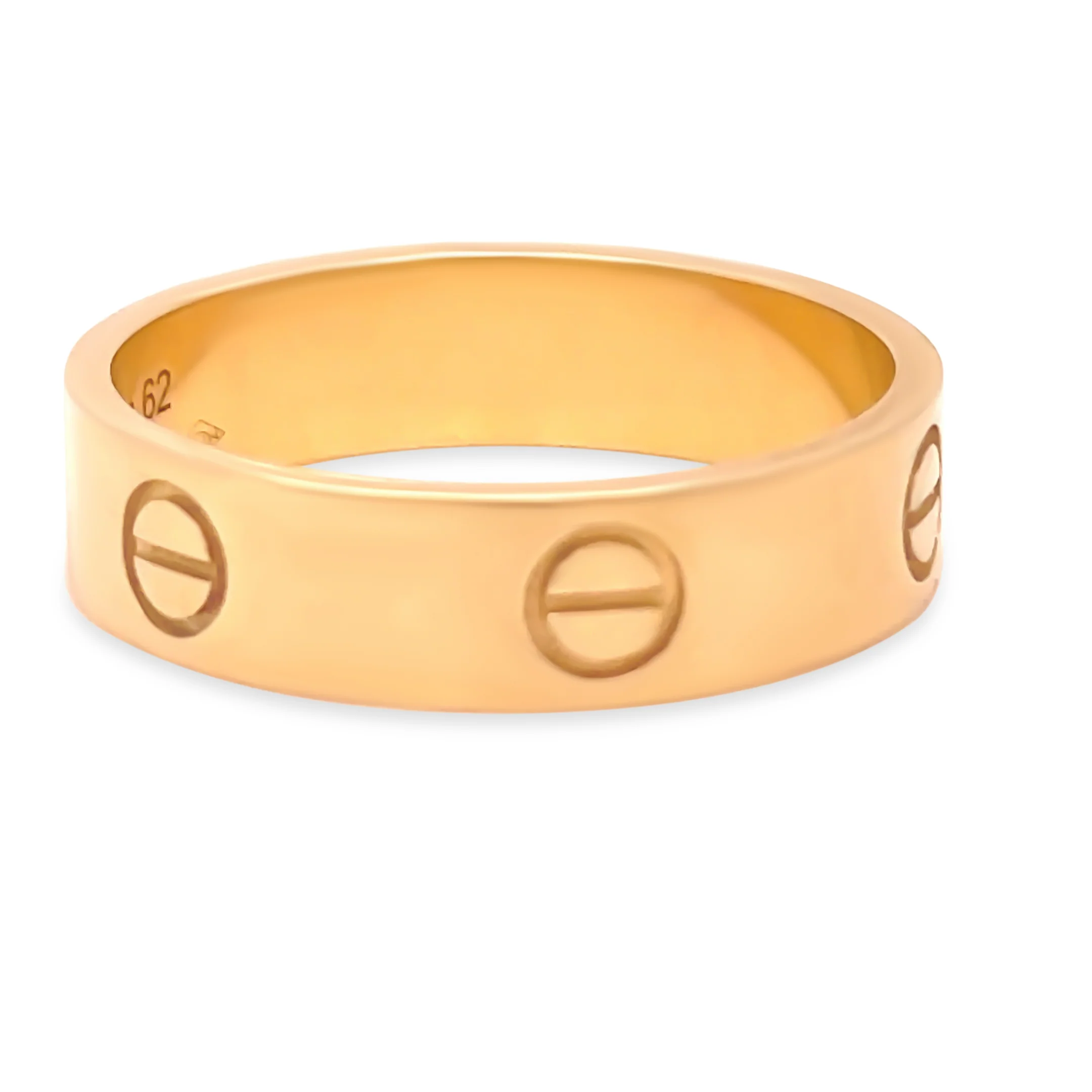 Cartier 18ct Yellow Gold Love Wedding Band 7g - Image 3