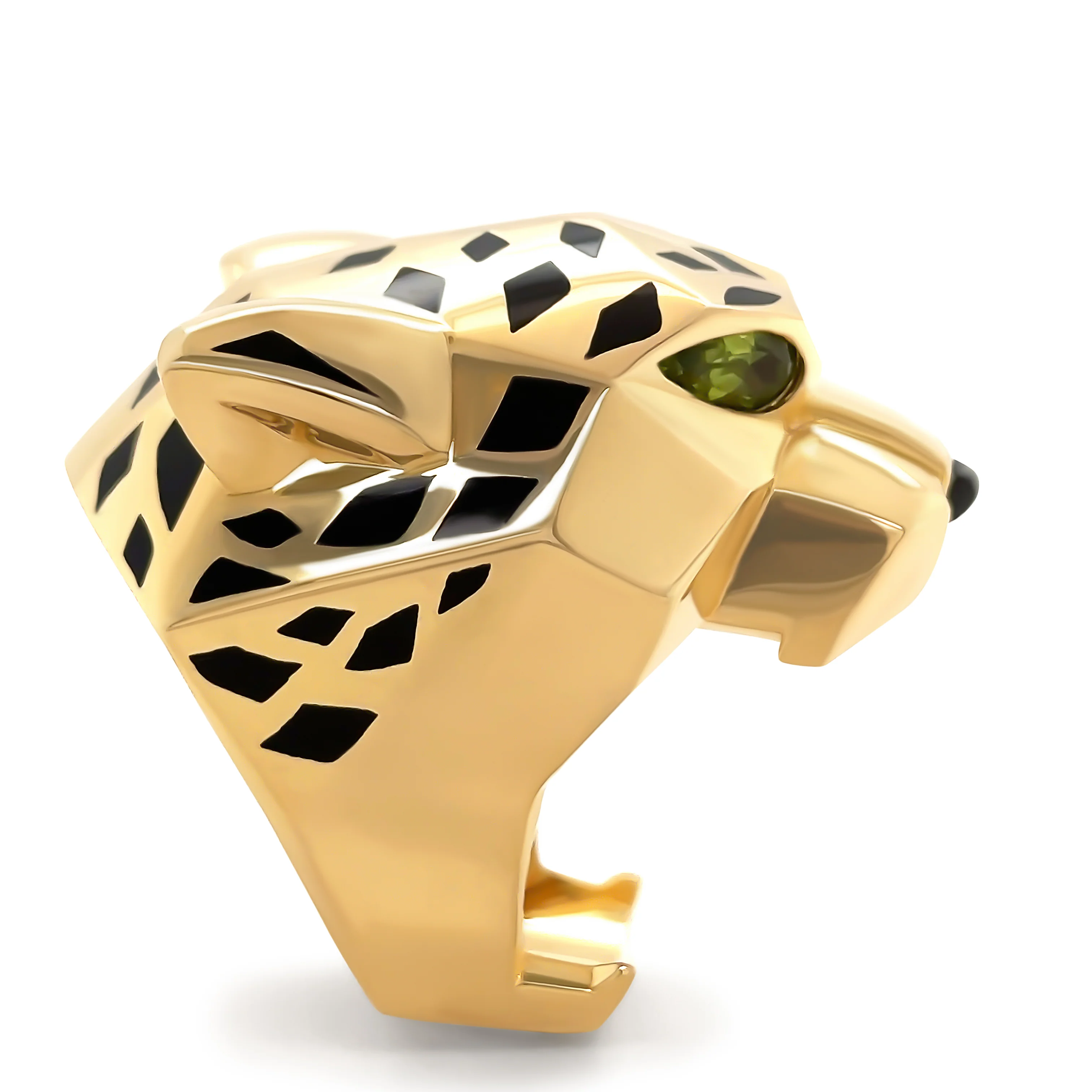 Cartier 18ct Yellow Gold Panthere De Cartier Ring 64.08g - Image 3