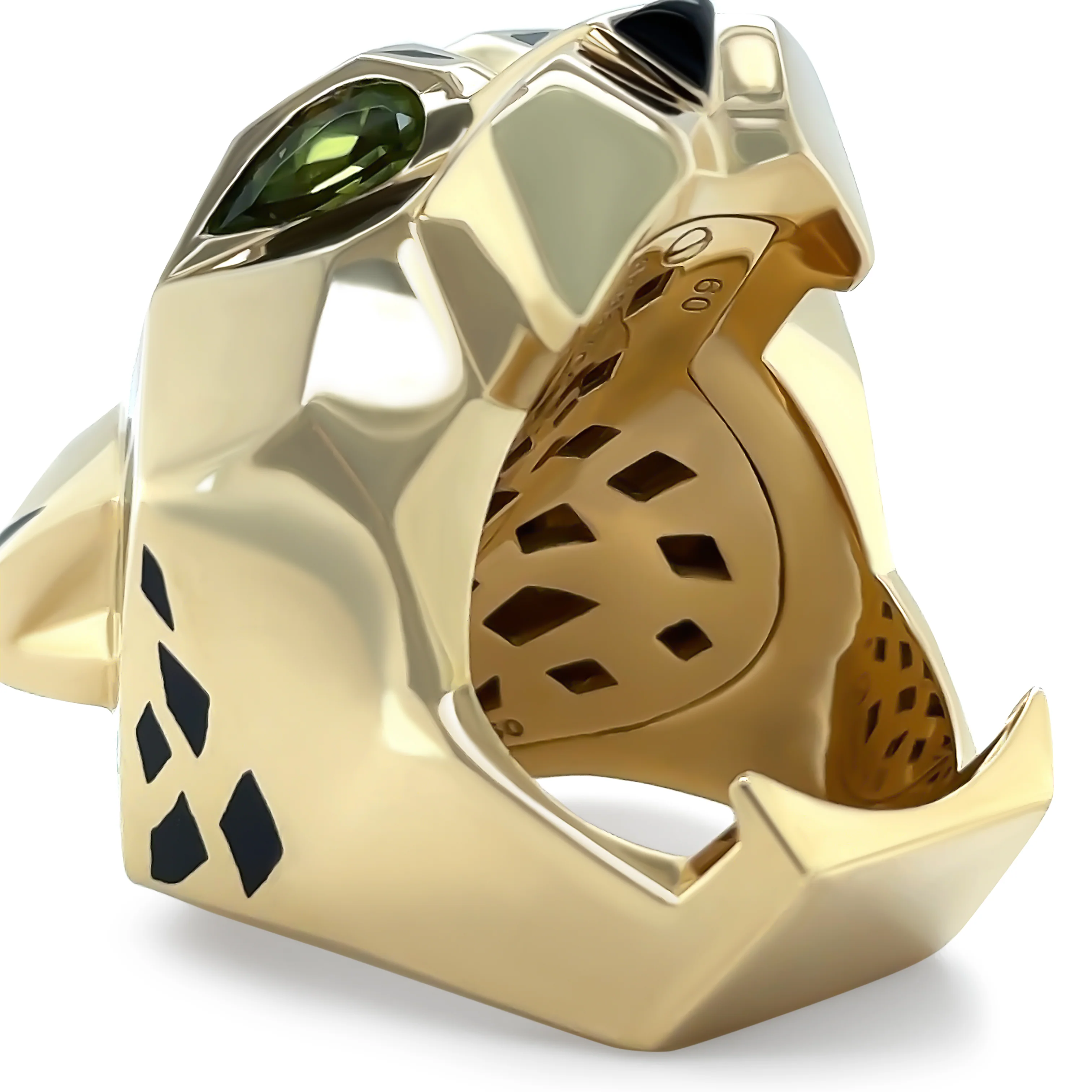 Cartier 18ct Yellow Gold Panthere De Cartier Ring 64.08g - Image 4