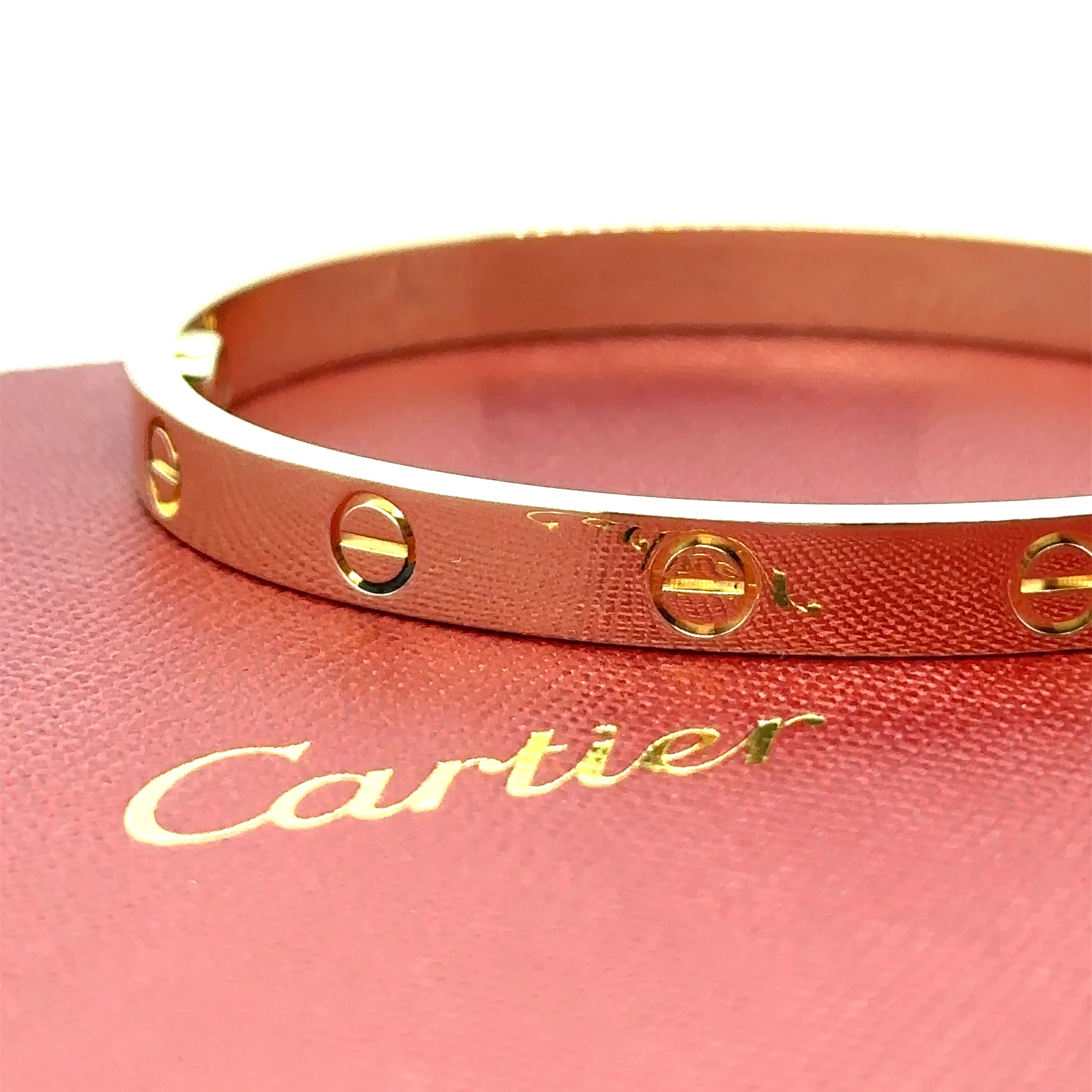 Cartier Love Bracelet Rose Gold - Image 10