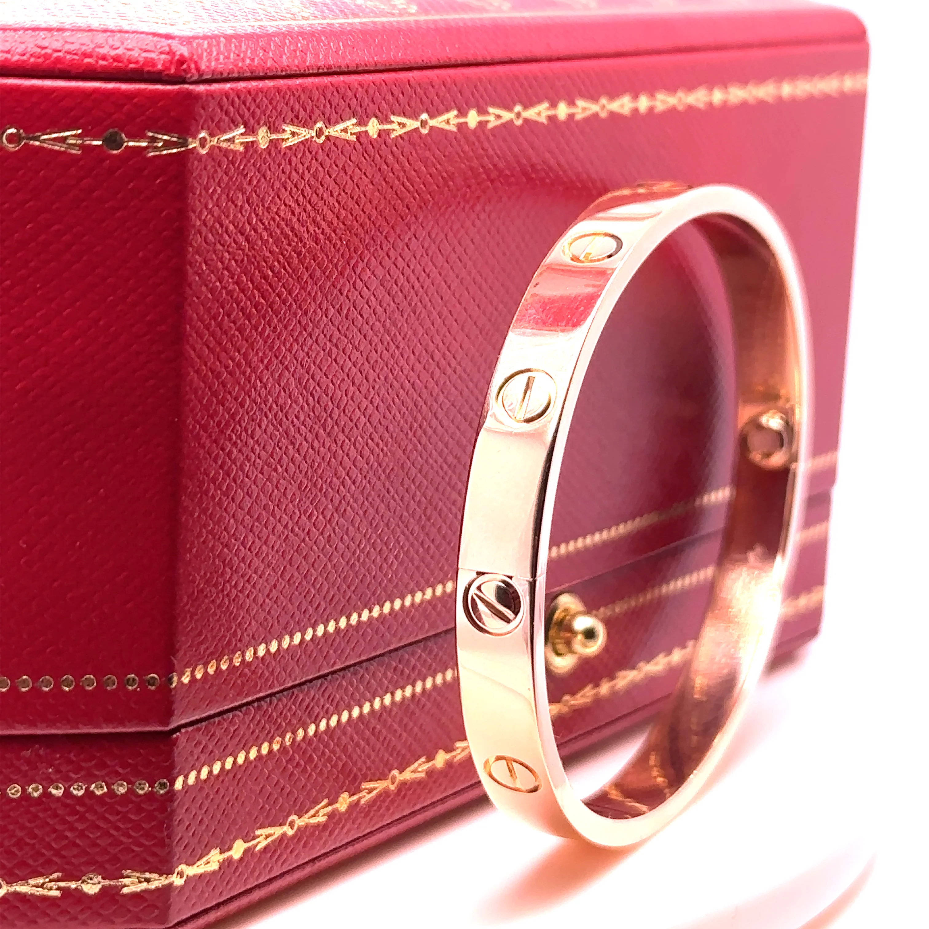 Cartier Love Bracelet Rose Gold - Image 11