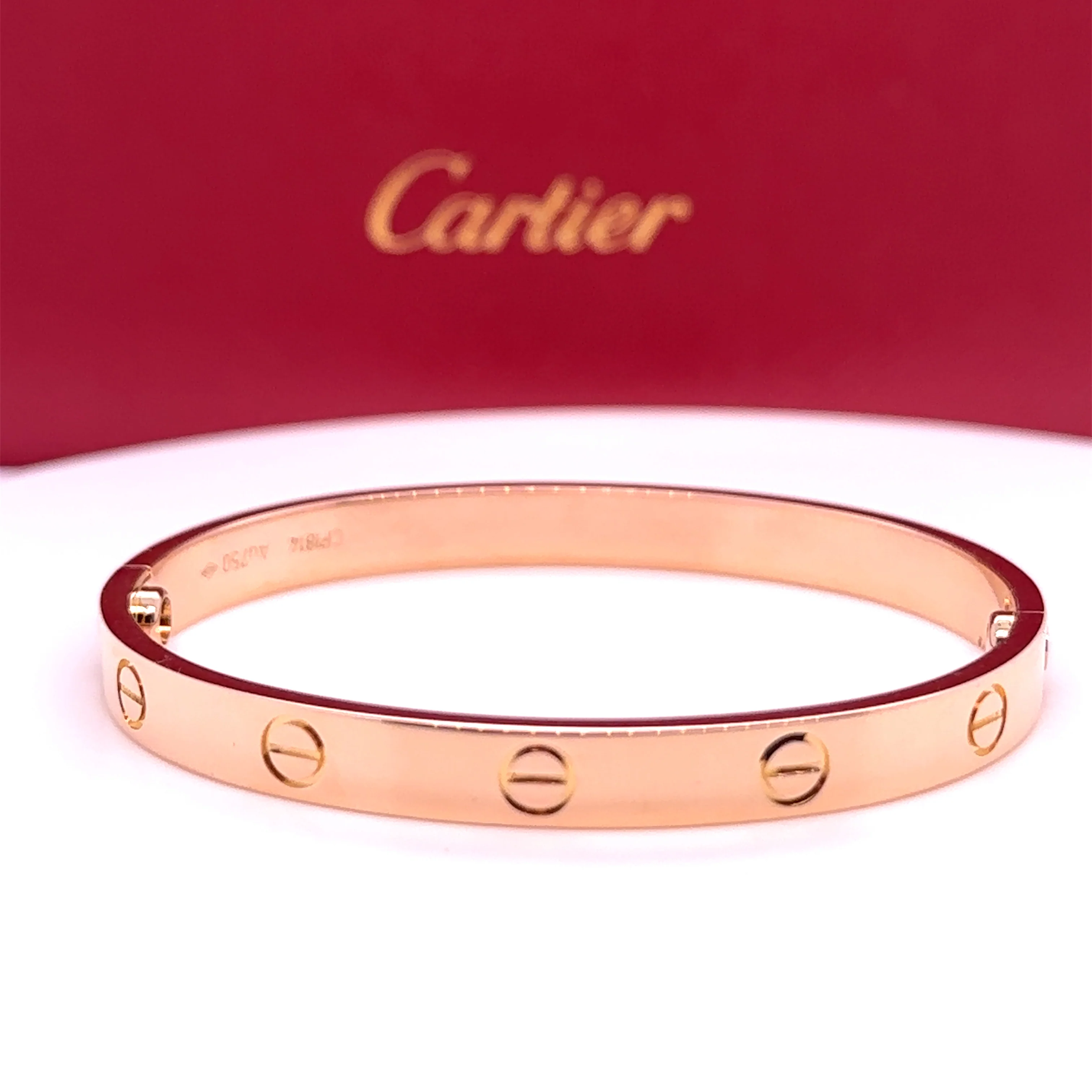 Cartier Love Bracelet Rose Gold - Image 15