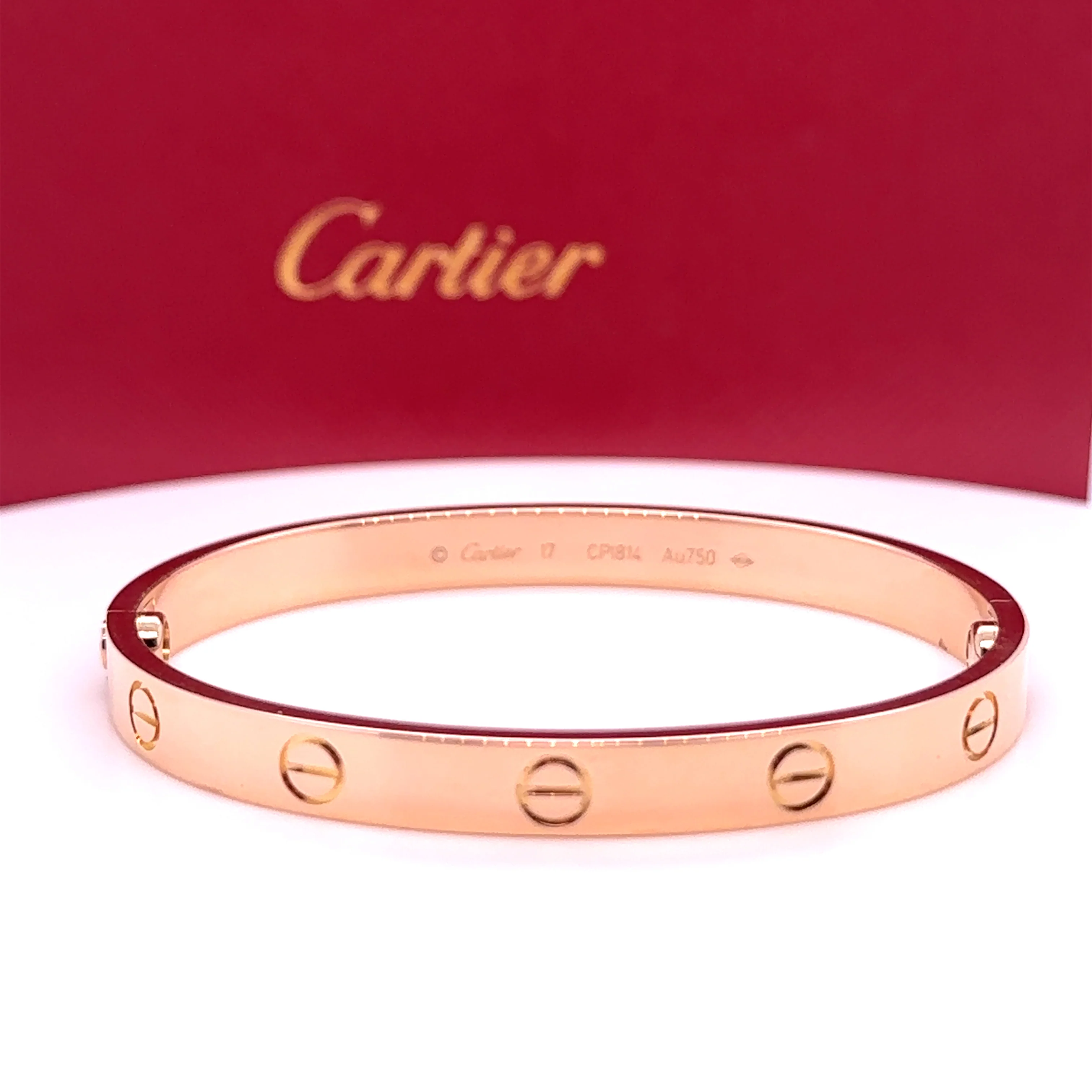 Cartier Love Bracelet Rose Gold - Image 16