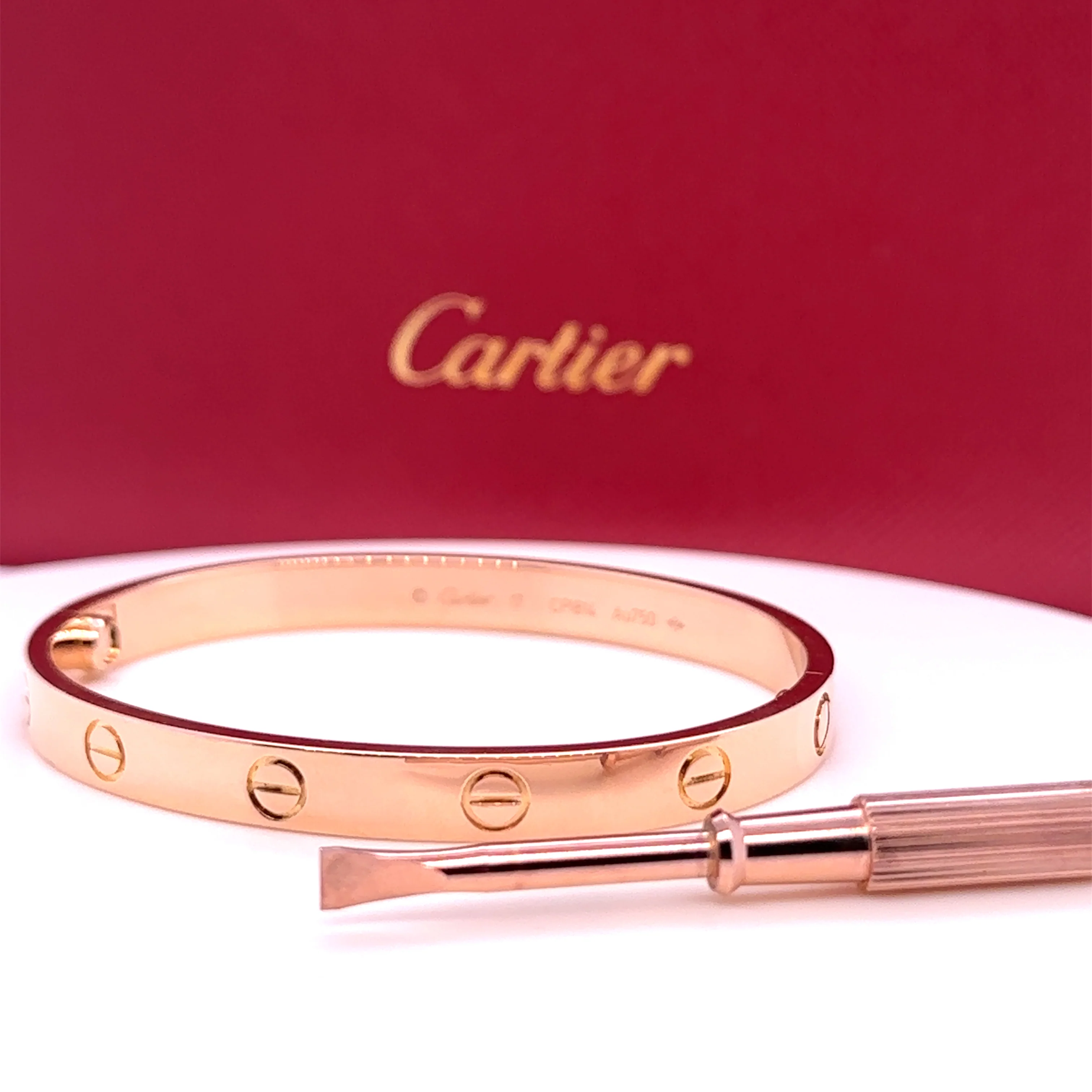 Cartier Love Bracelet Rose Gold - Image 18