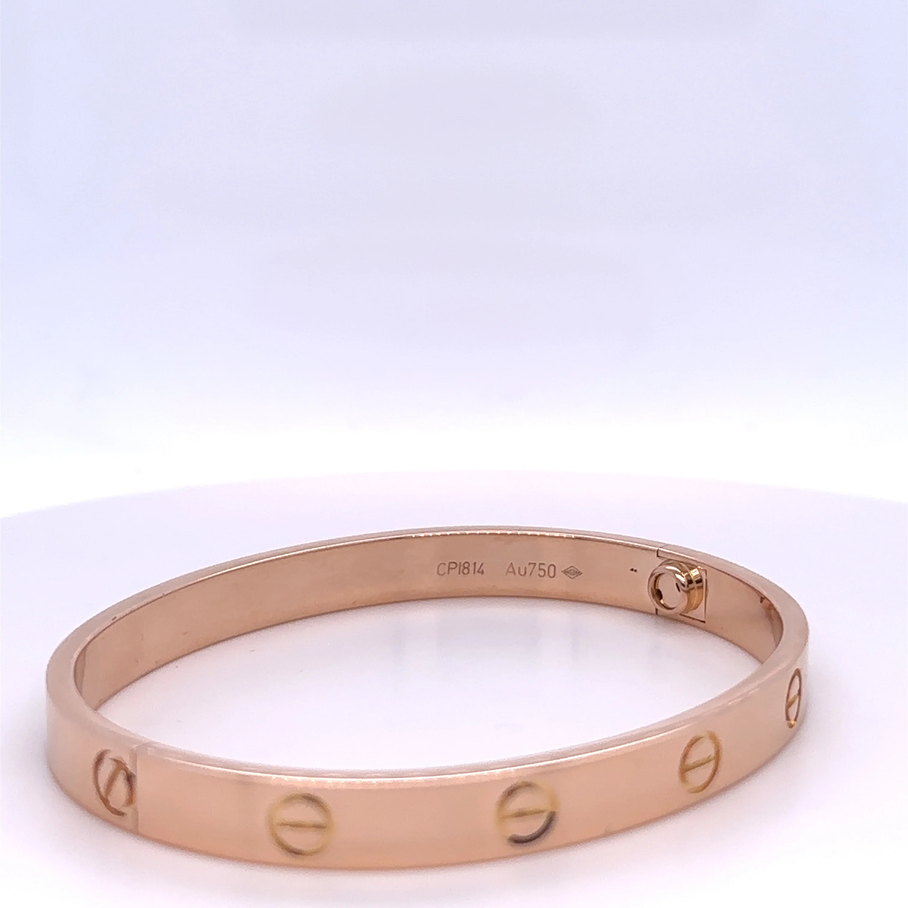 Cartier Love Bracelet Rose Gold - Image 3