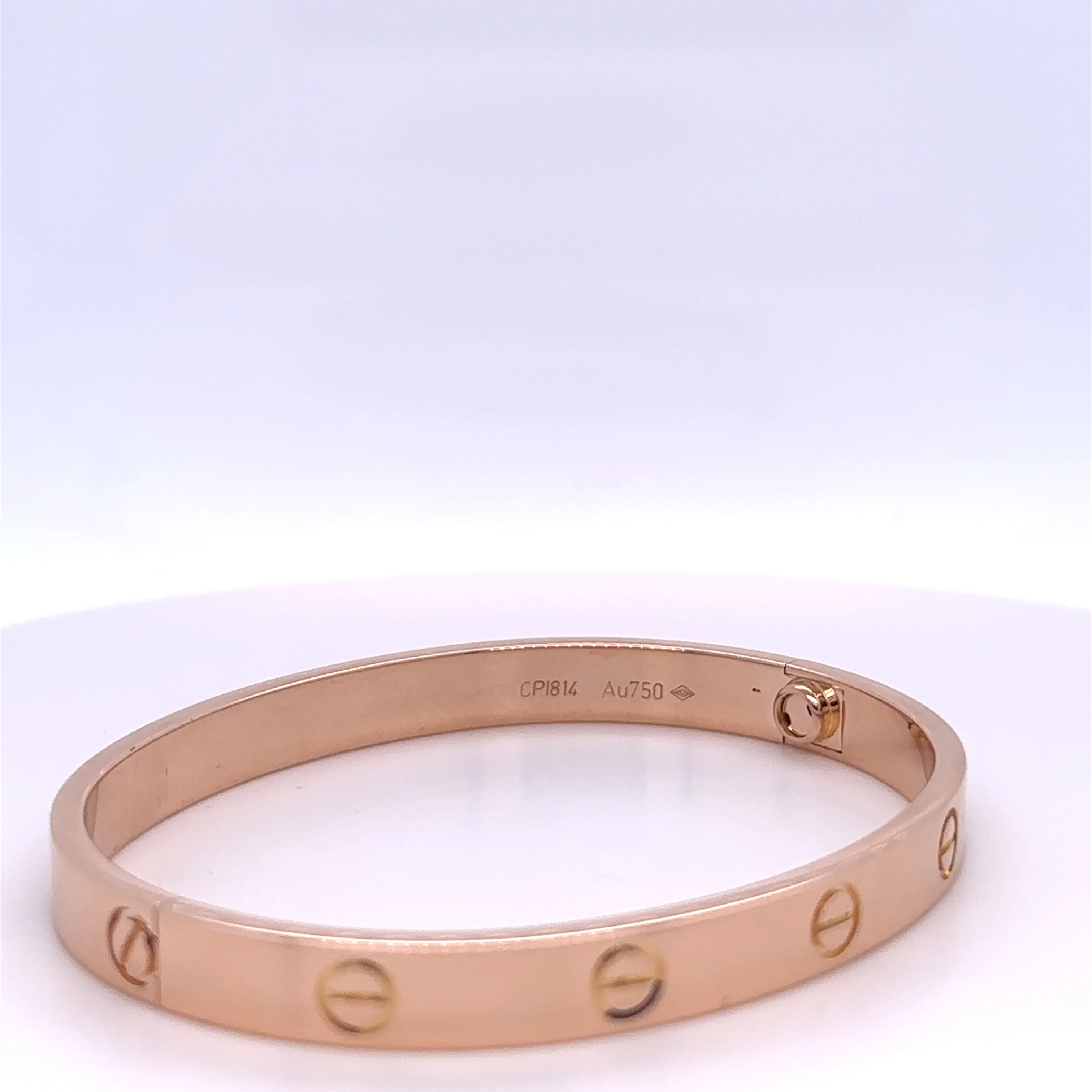 Cartier Love Bracelet Rose Gold - Image 4