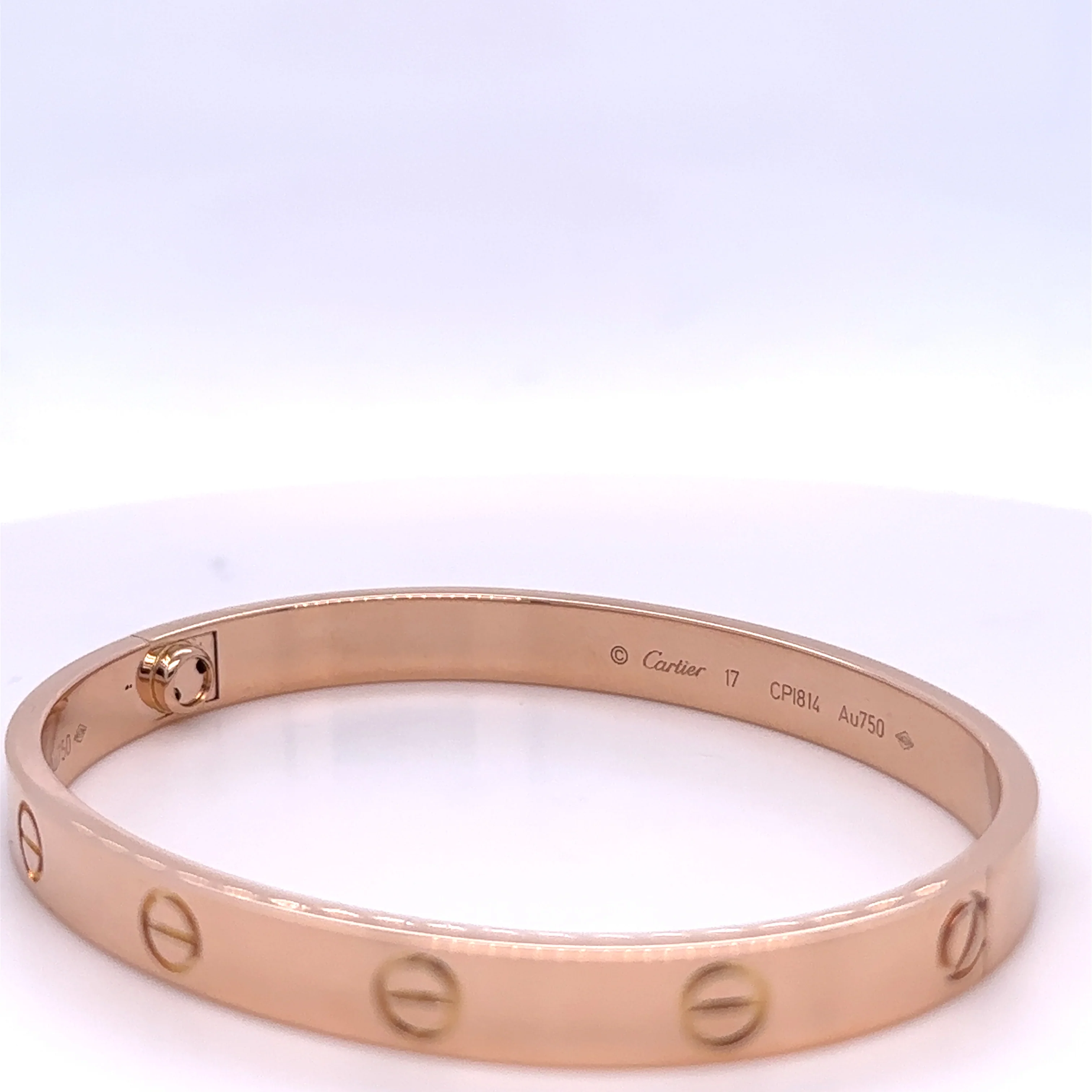 Cartier Love Bracelet Rose Gold - Image 5