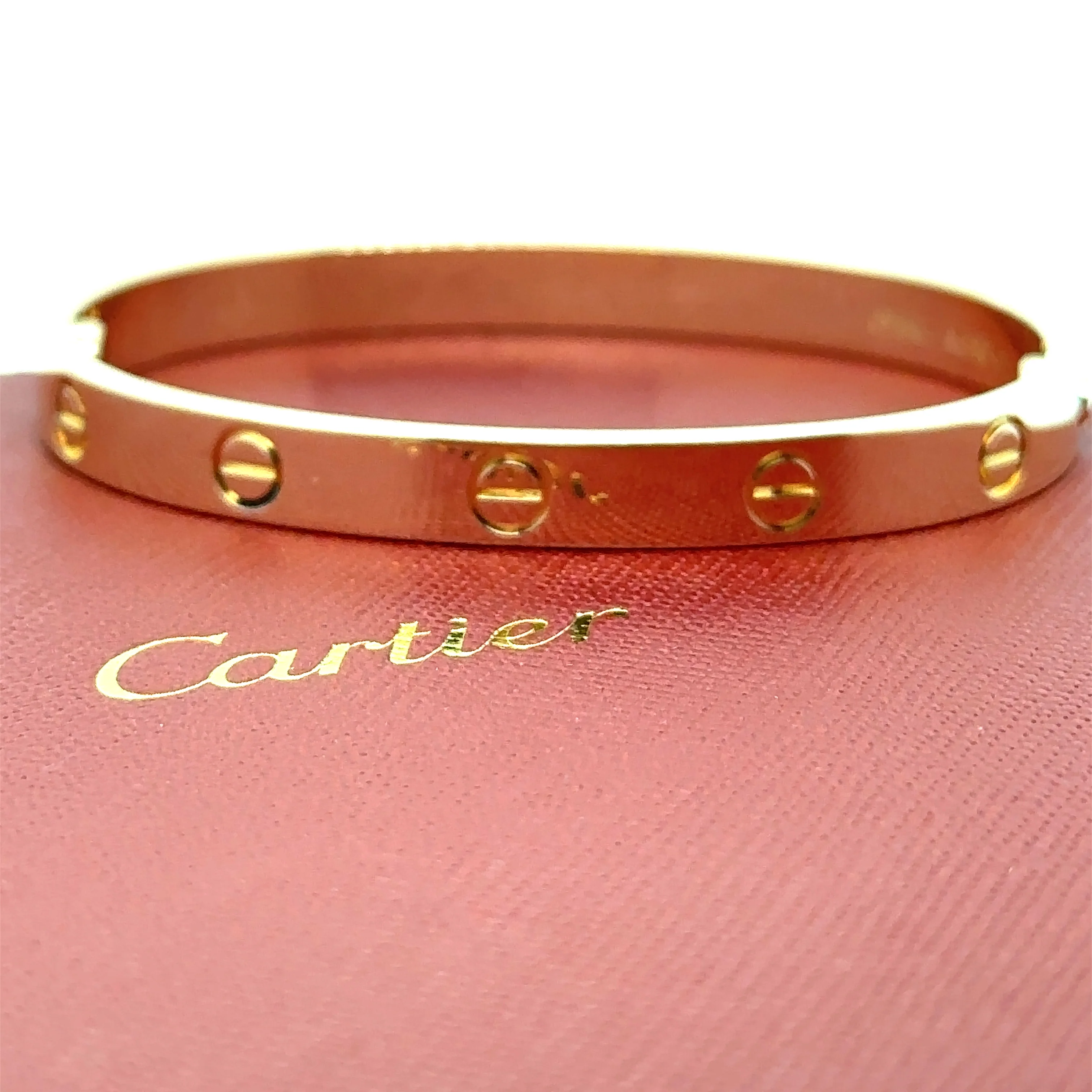 Cartier Love Bracelet Rose Gold - Image 6