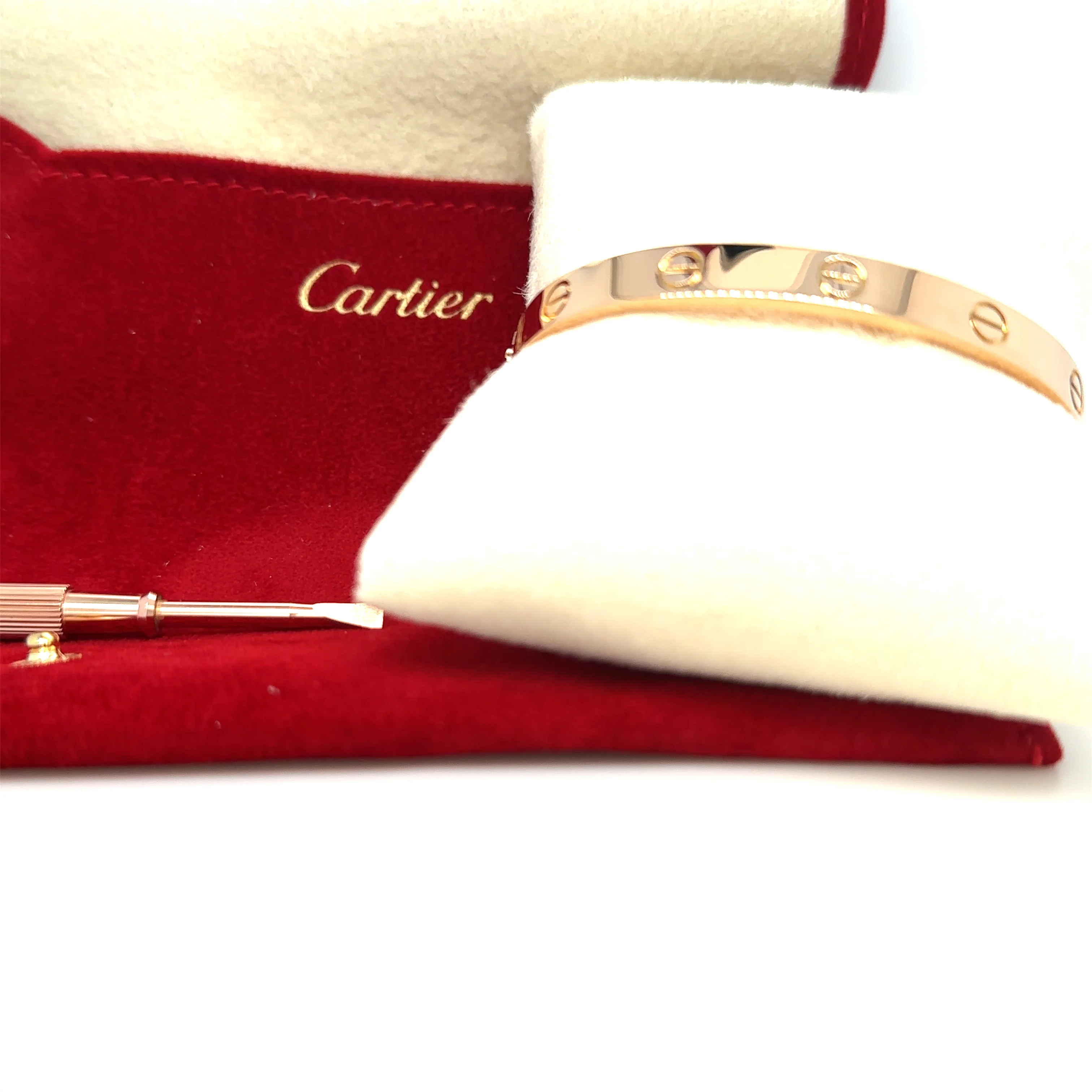 Cartier Love Bracelet Rose Gold - Image 7