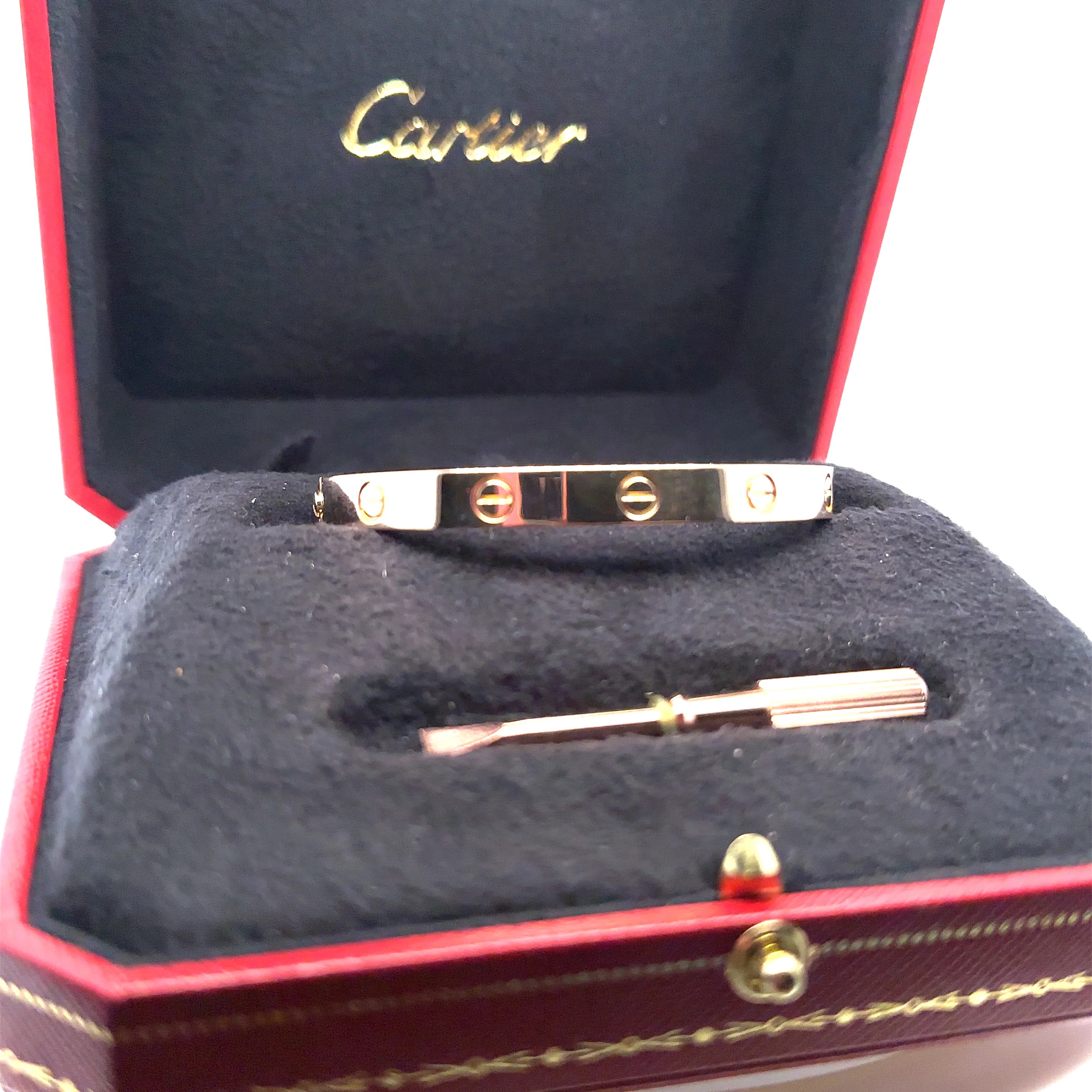 Cartier Love Bracelet Rose Gold - Image 8