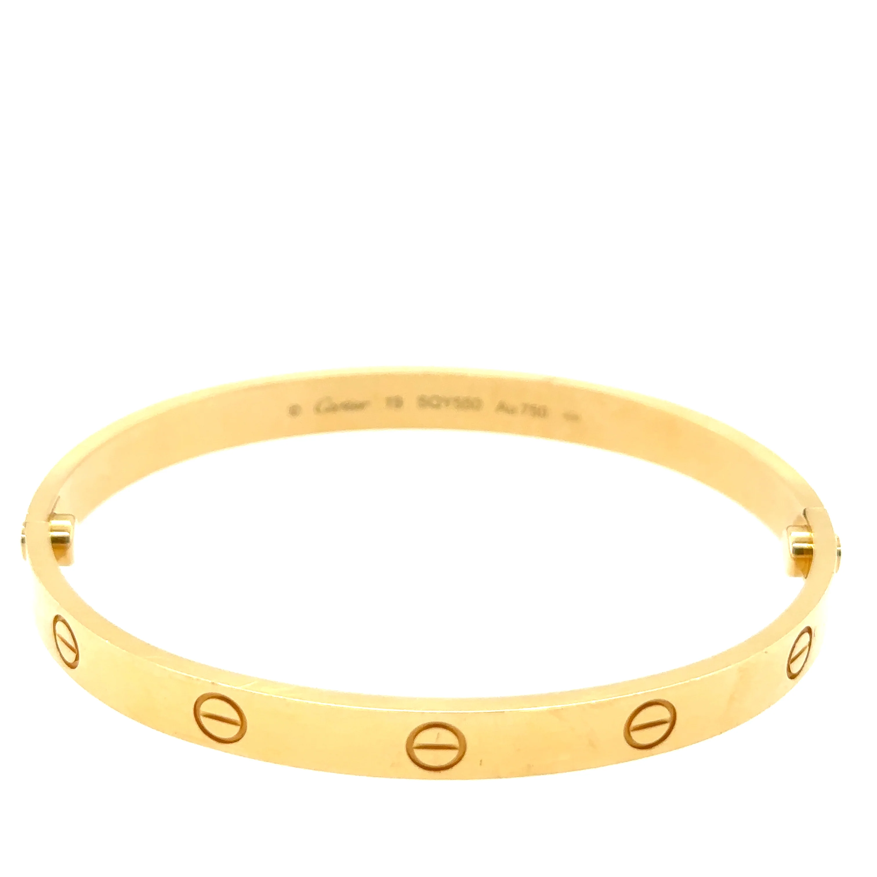 Cartier Love Bracelet - Size 19 - Image 3