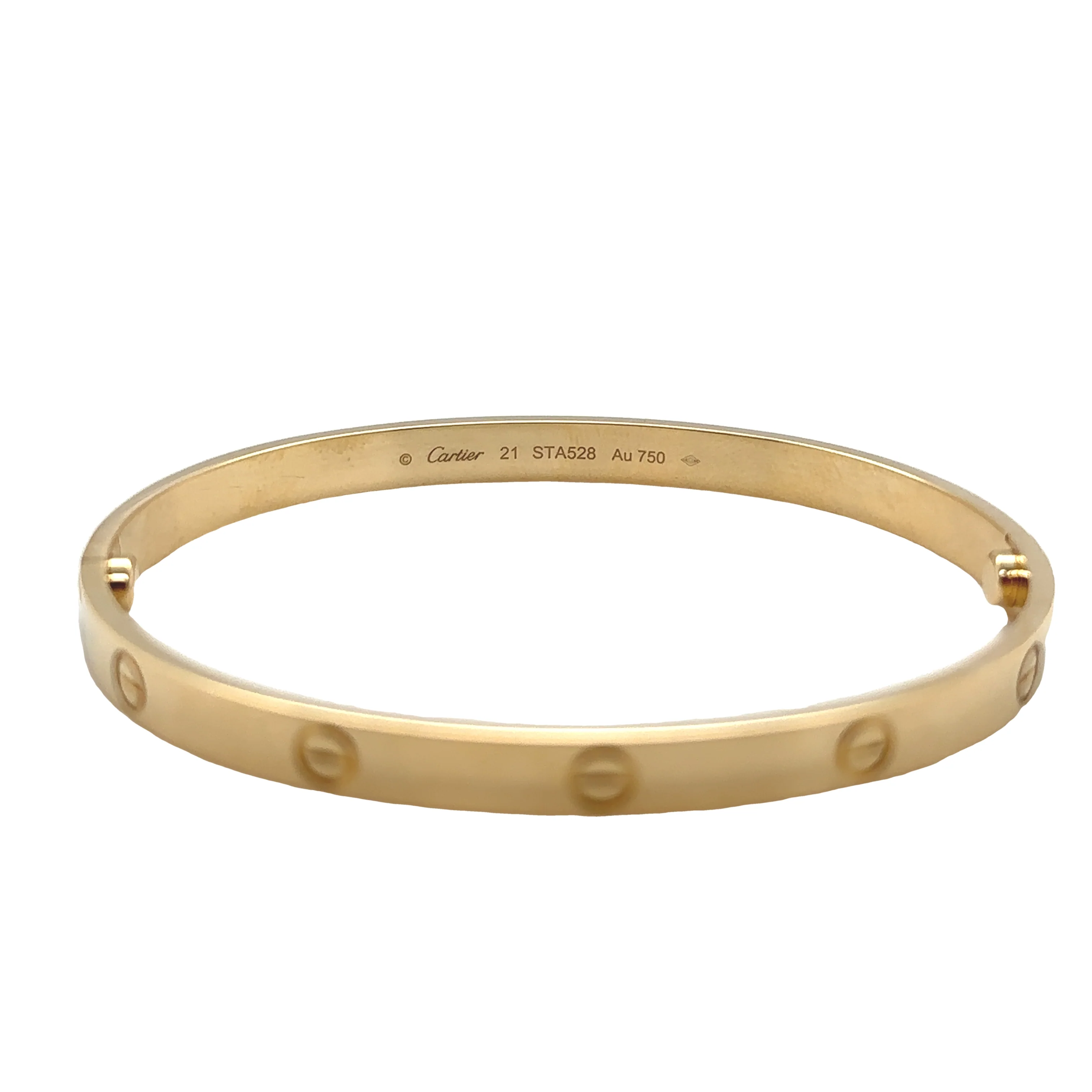 Cartier Love Bracelet - Size 21 - Image 4