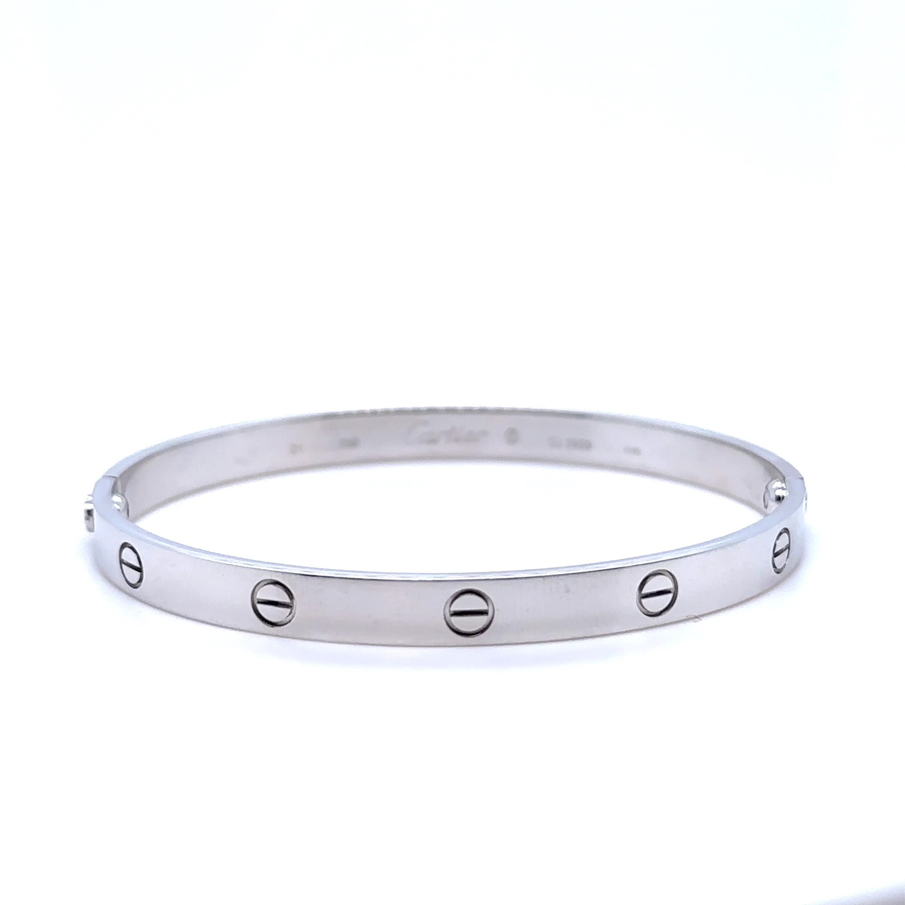 Cartier Love Bracelet White Gold - Image 2
