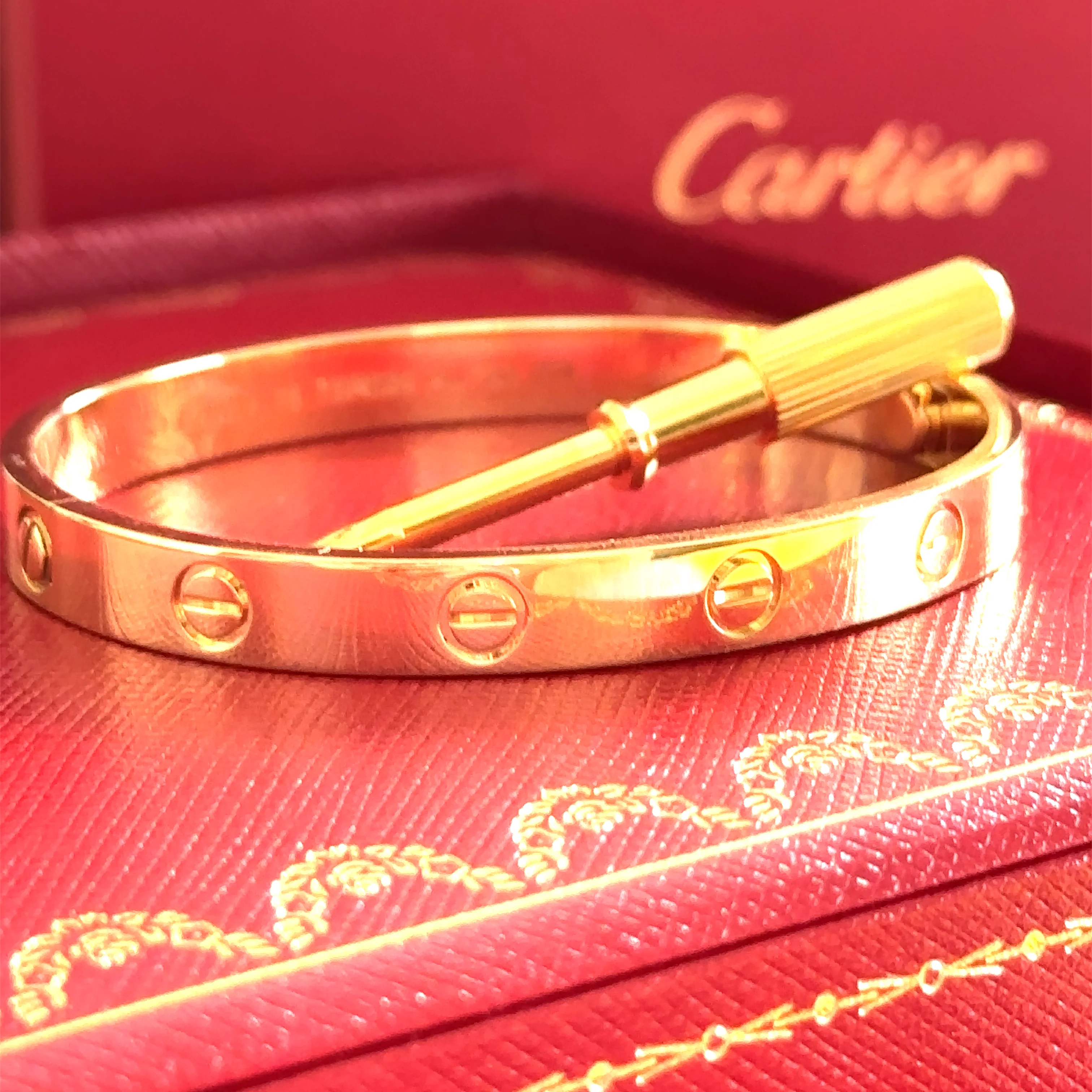 Cartier Love Bracelet - Yellow Gold - Image 6
