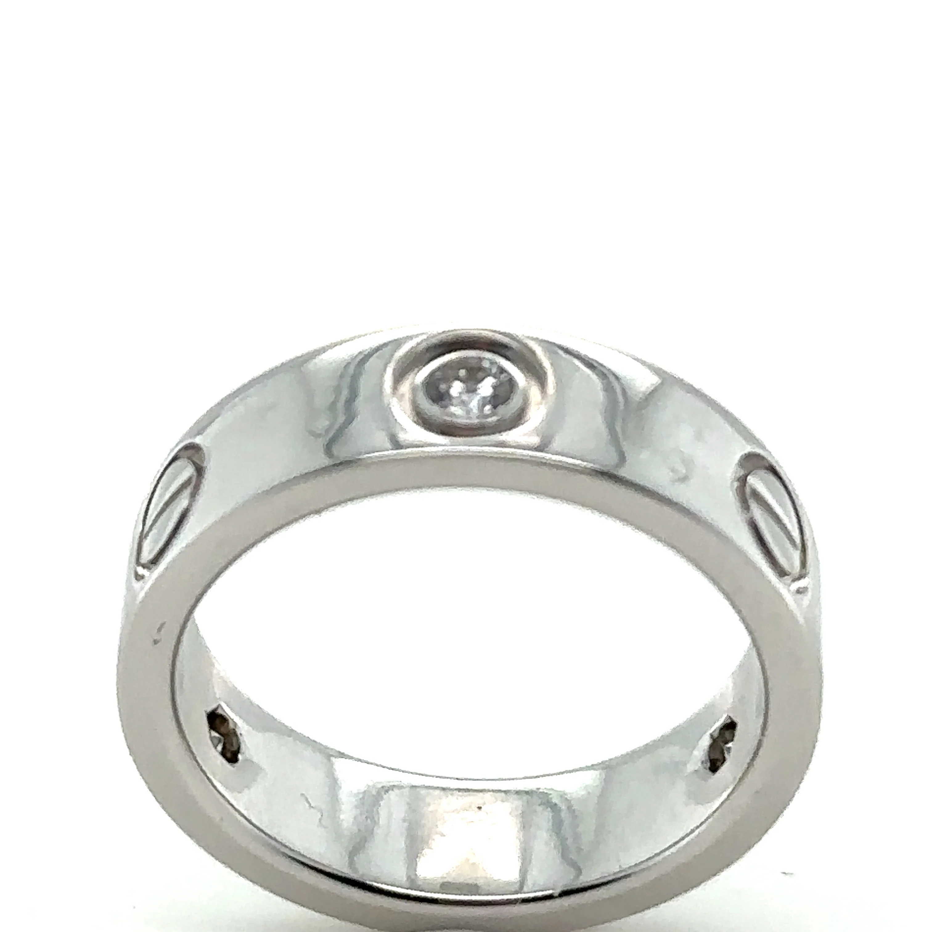 Cartier Love Ring with 3 Diamonds 0.25ct - Image 13